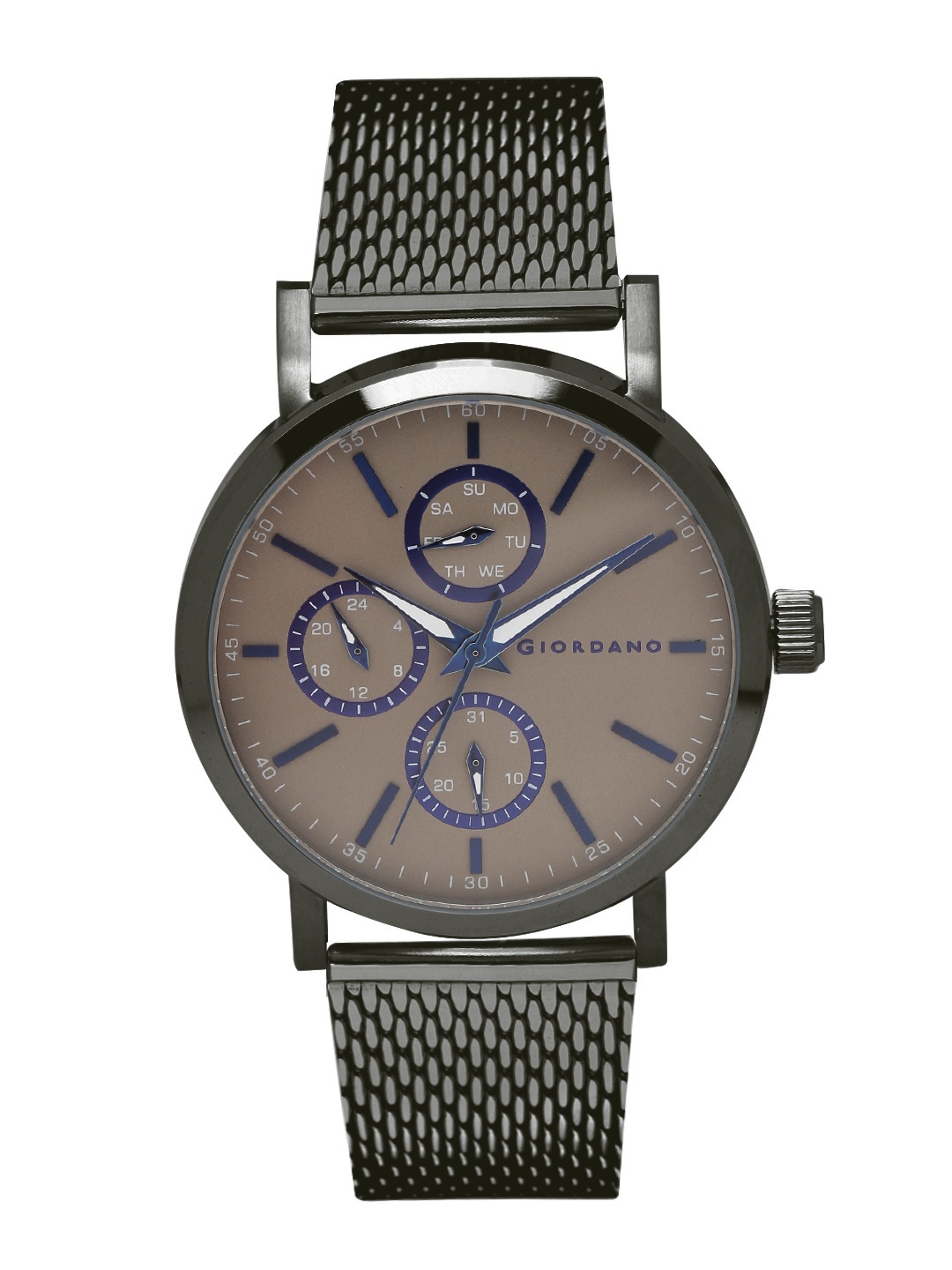 

GIORDANO Men Grey Analogue Watch
