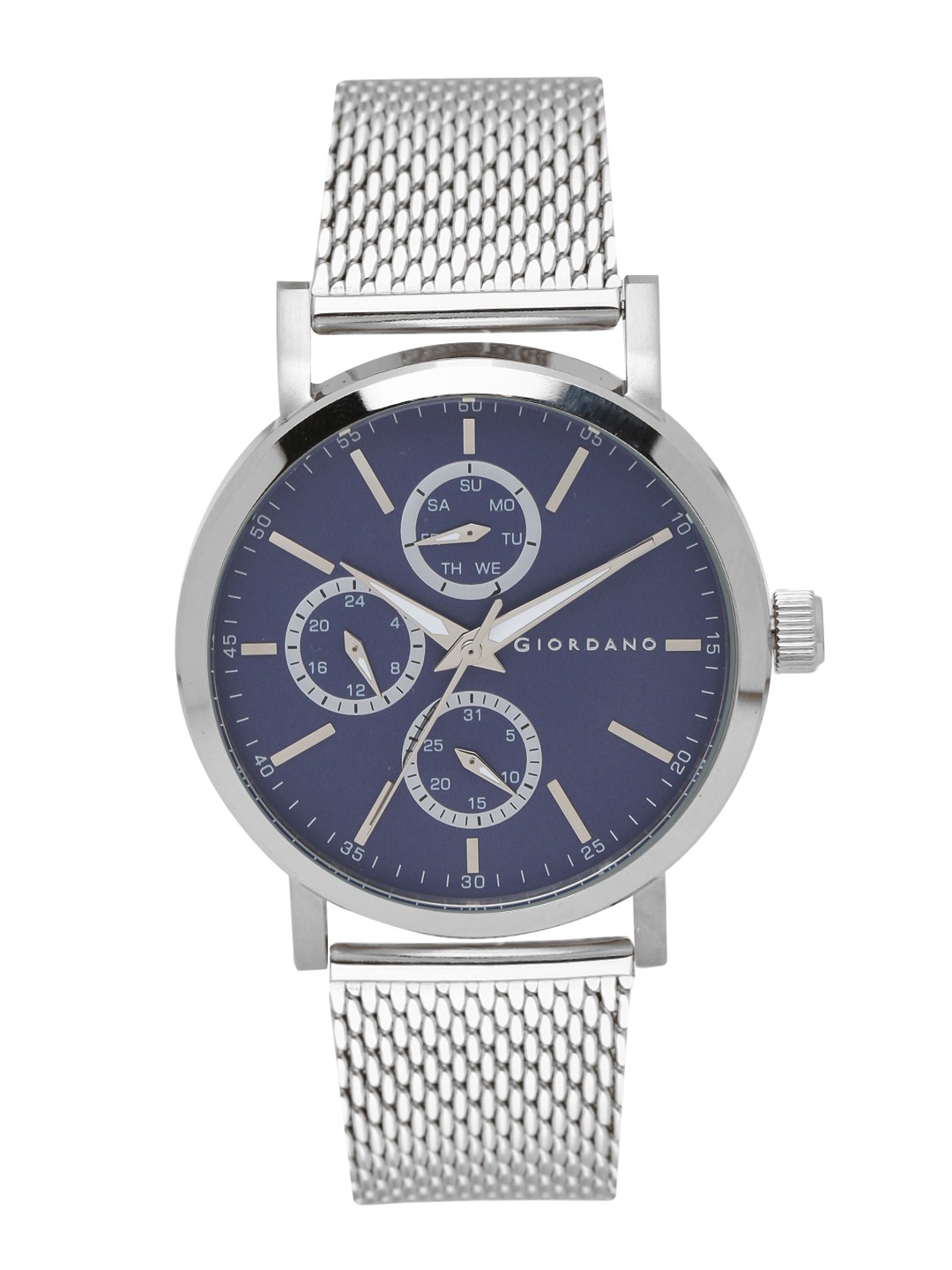

GIORDANO Men Navy Blue Analogue Watch 1849-33
