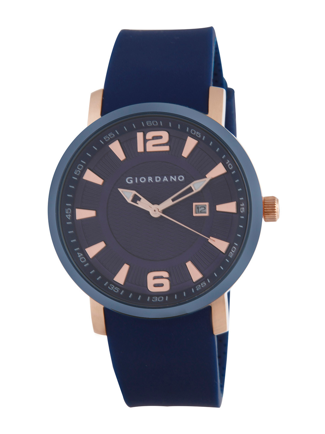 

GIORDANO Men Navy Analogue Watch 1875-02, Navy blue