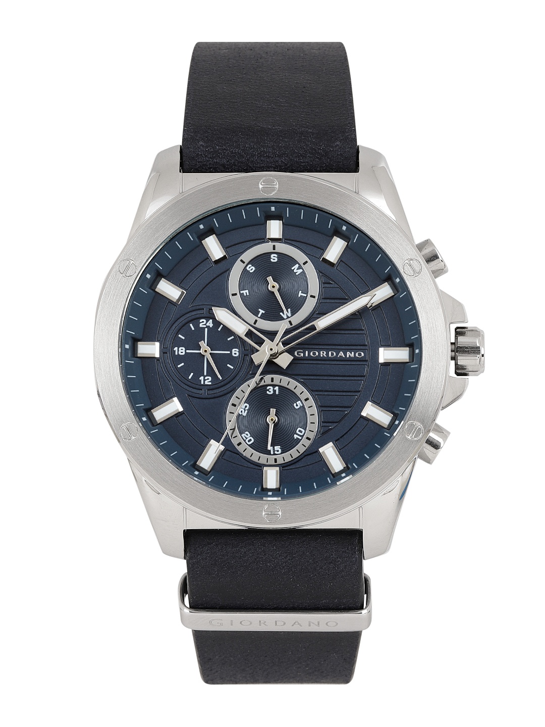 

GIORDANO Men Blue Multicoloured Analogue Watch 1885-02