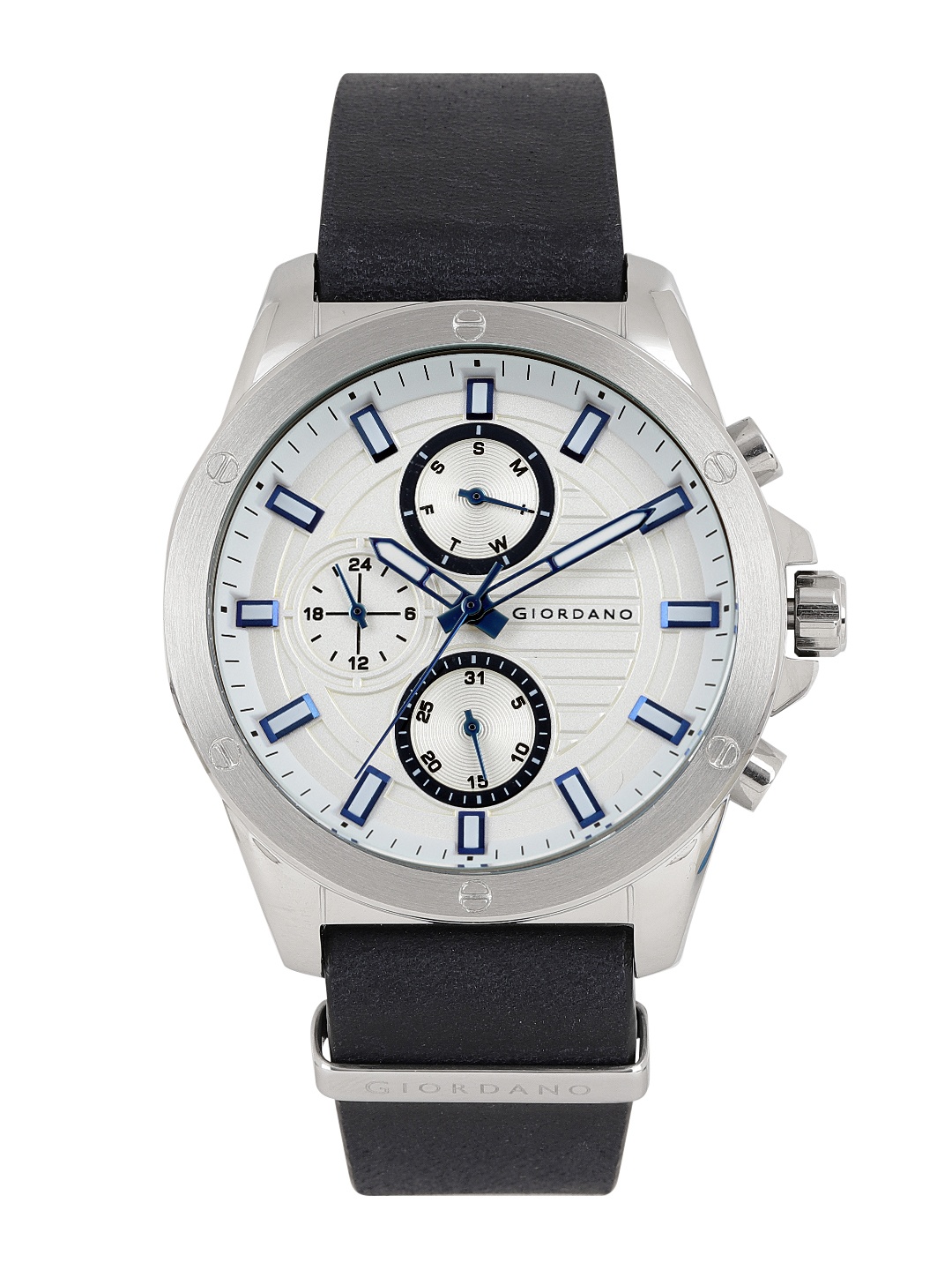 

GIORDANO Men White Analogue Watch 1885-03