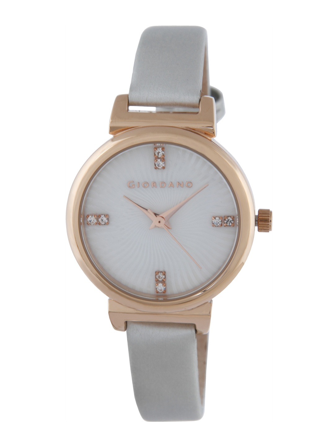 

GIORDANO Women Silver-Toned Analogue Watch 2871-02