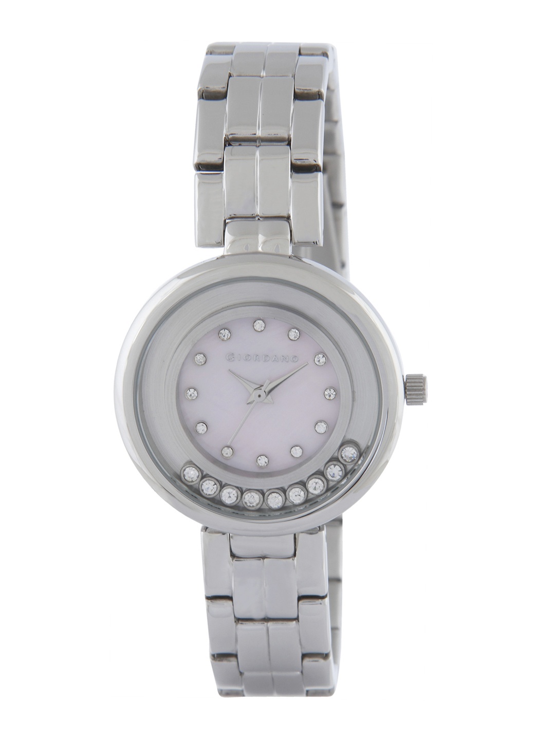 

GIORDANO Women Silver-Toned Analogue Watch 2873-11