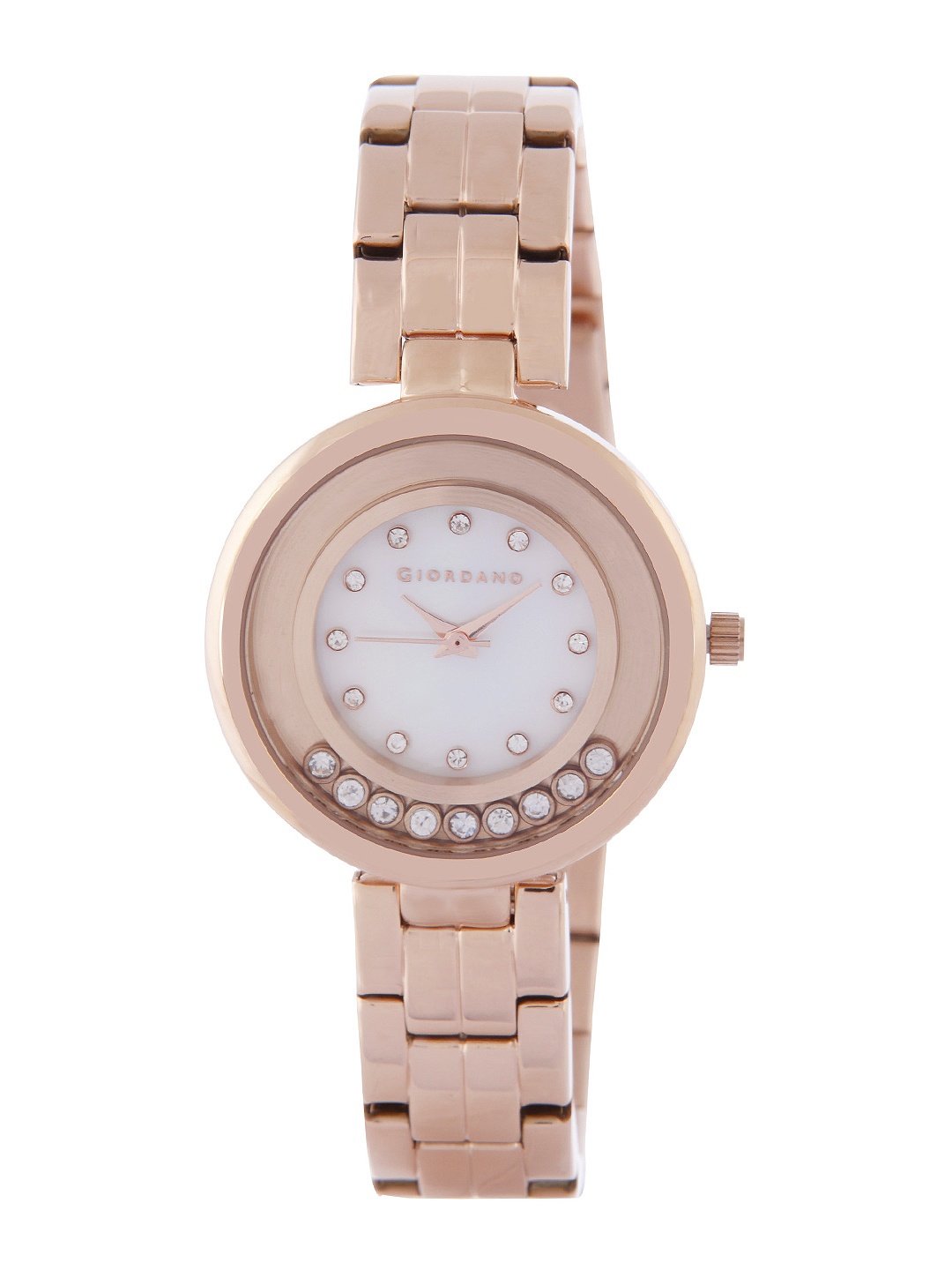 

GIORDANO Women Silver-Toned Analogue Watch 2873-33