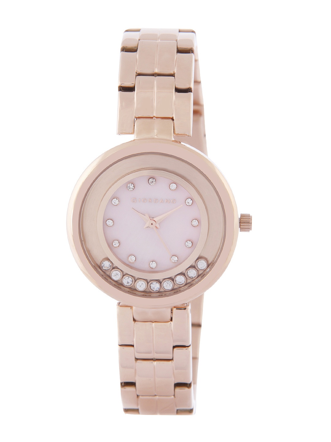 

GIORDANO Women Off-White Analogue Watch 2873-44