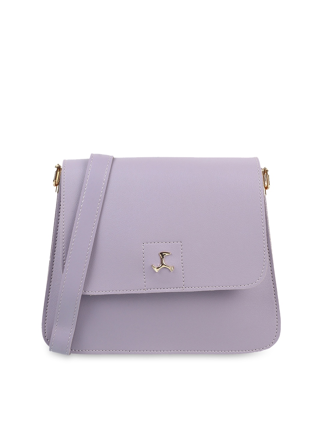 

Mochi Structured Sling Bag, Purple