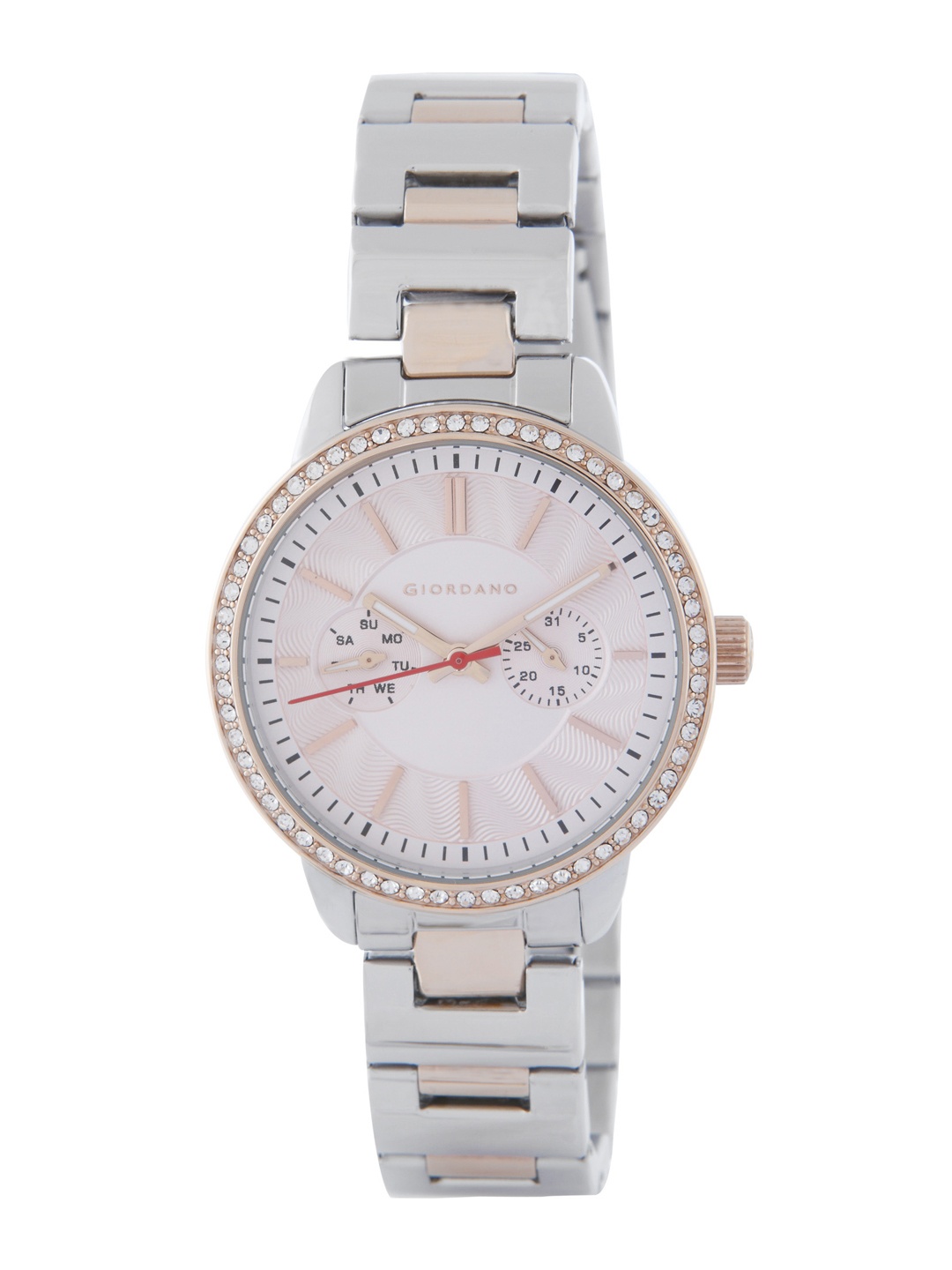 

GIORDANO Women Silver-Toned Analogue Watch 2881-66