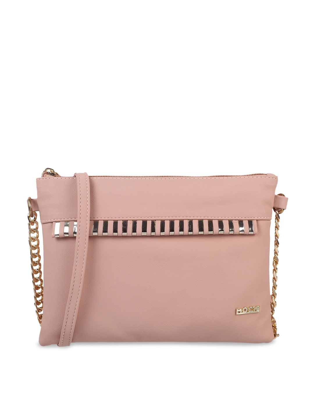 

Mochi Structured Sling Bag, Pink