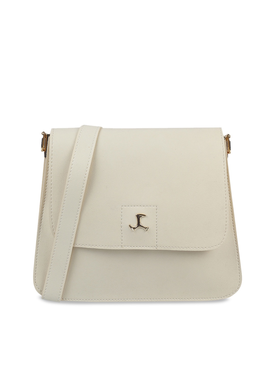 

Mochi Structured Sling Bag, Yellow