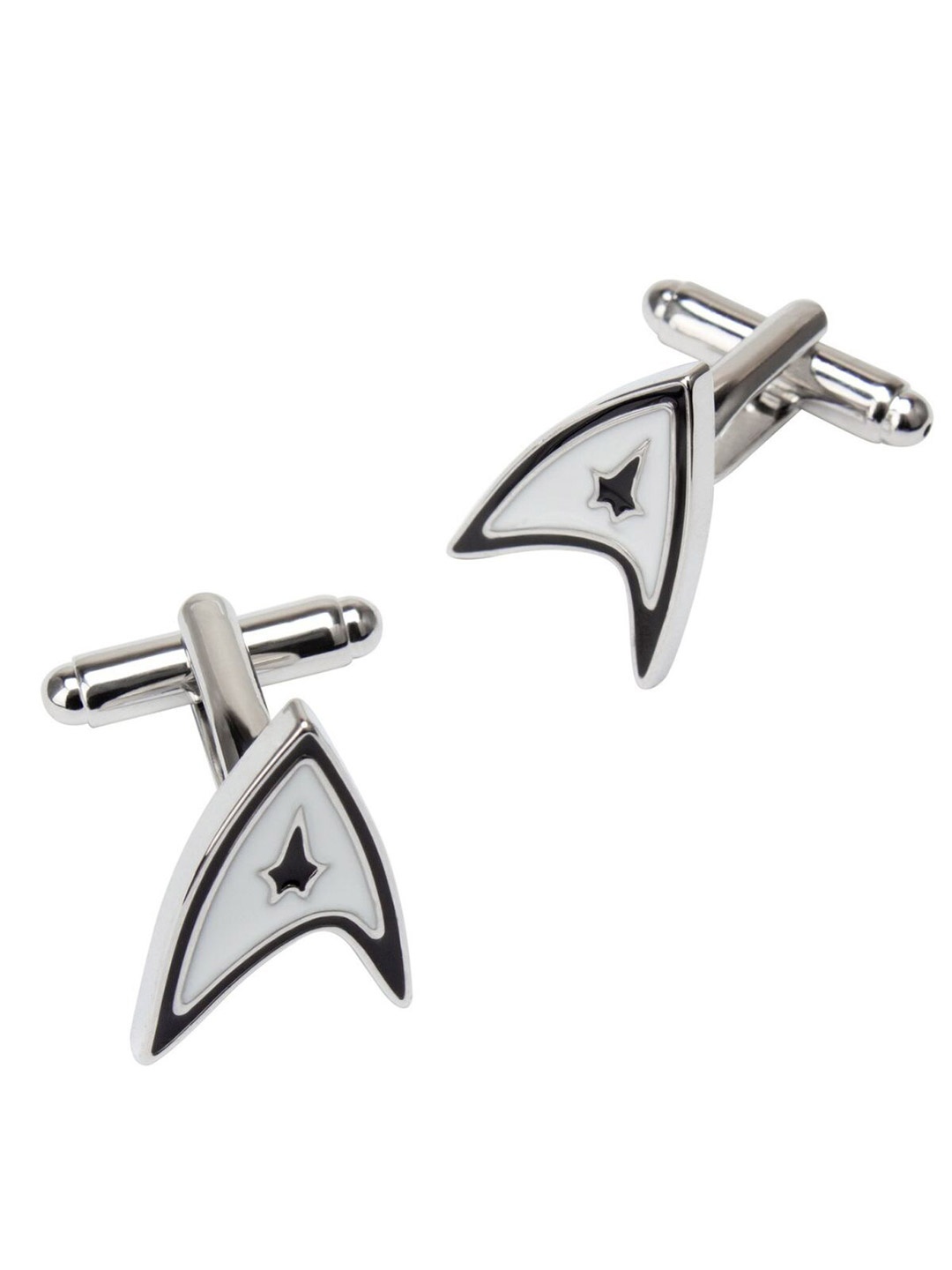 

ZIVOM Men Silver-Plated Cufflinks