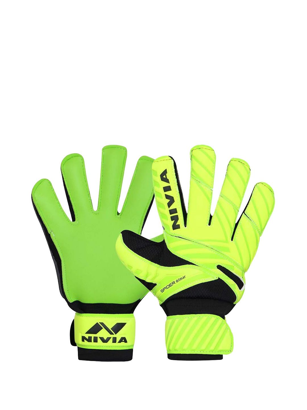

NIVIA Men Printed Goalkeeper Gloves, Green