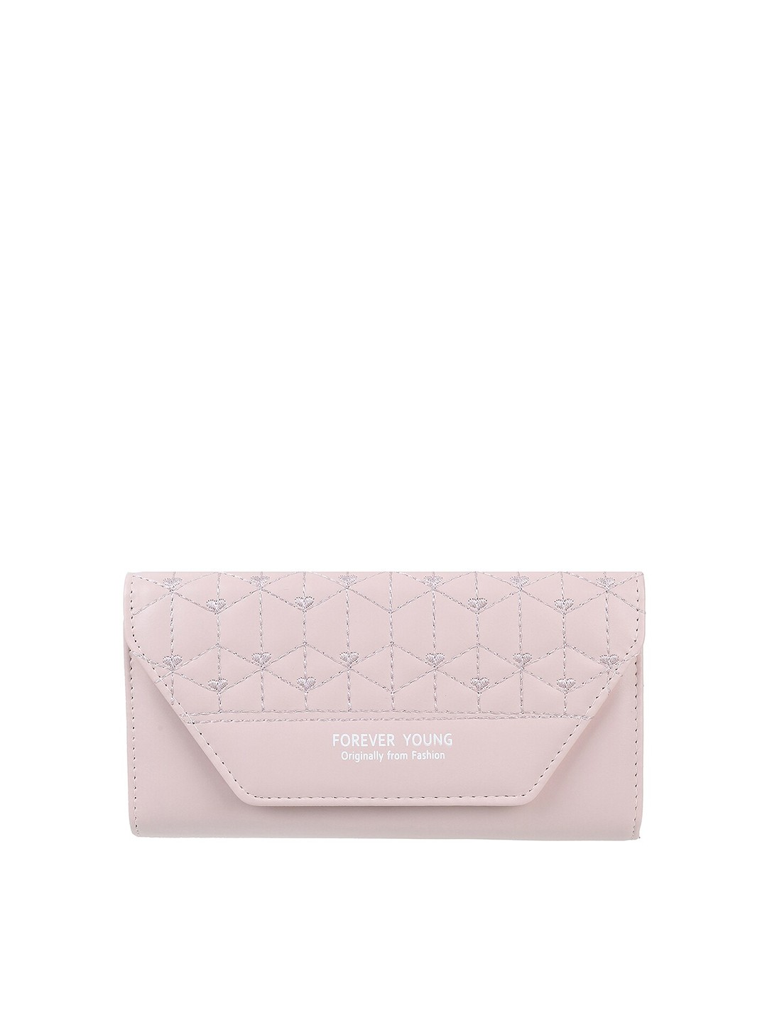 

WALKWAY by Metro Quilted Three Fold Wallet, Purple