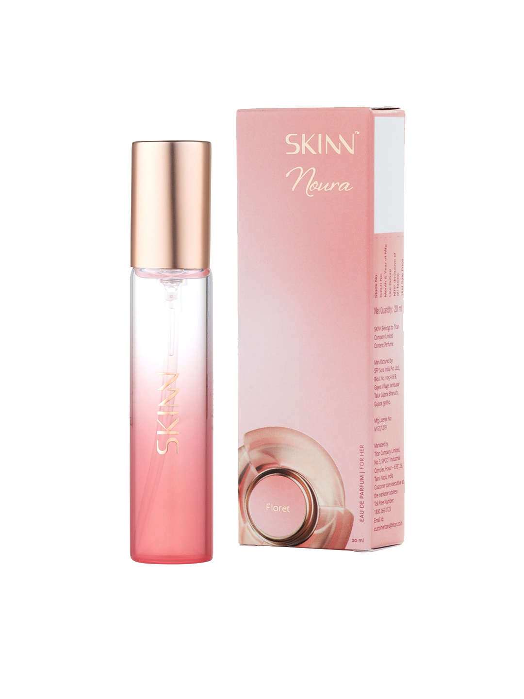 

SKINN Women Noura Floret Eau De Parfum 20ml, Pink