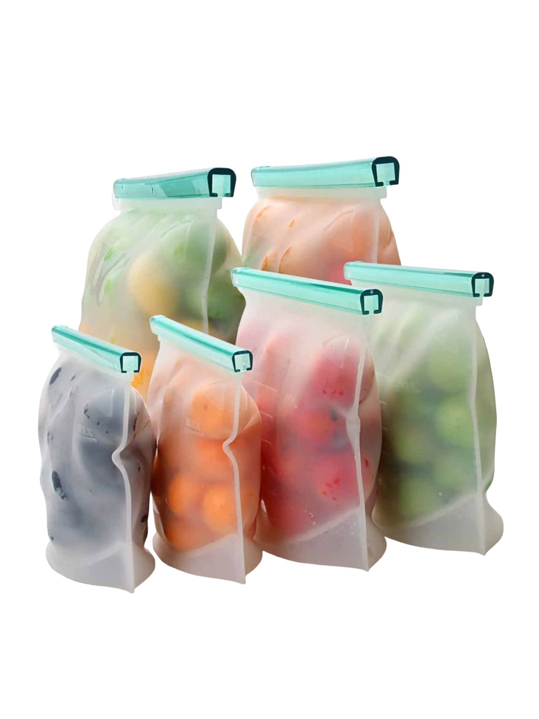 

ZURU BUNCH Transparent & Green Leak Proof Seal Pouch
