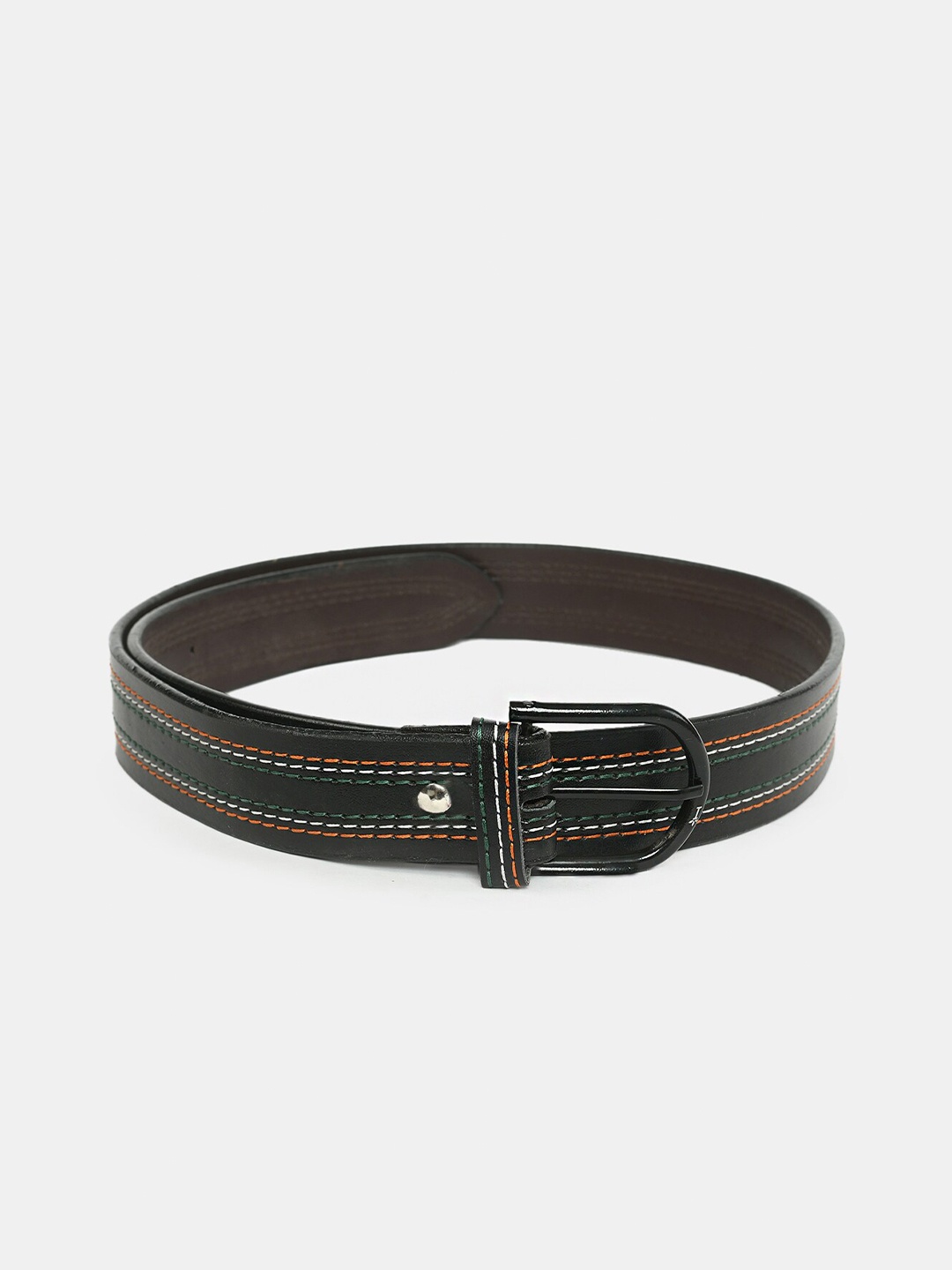 

WINSOME DEAL Men Tang Closure Formal Belt, Black