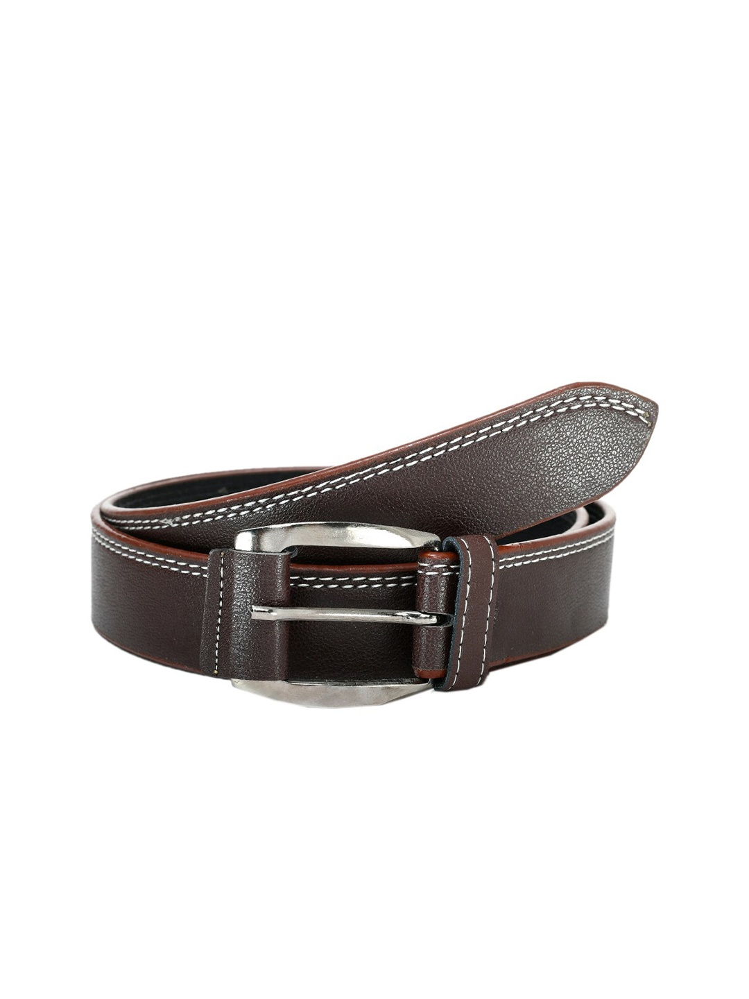 

WINSOME DEAL Men Tang Closure Formal Belt, Brown
