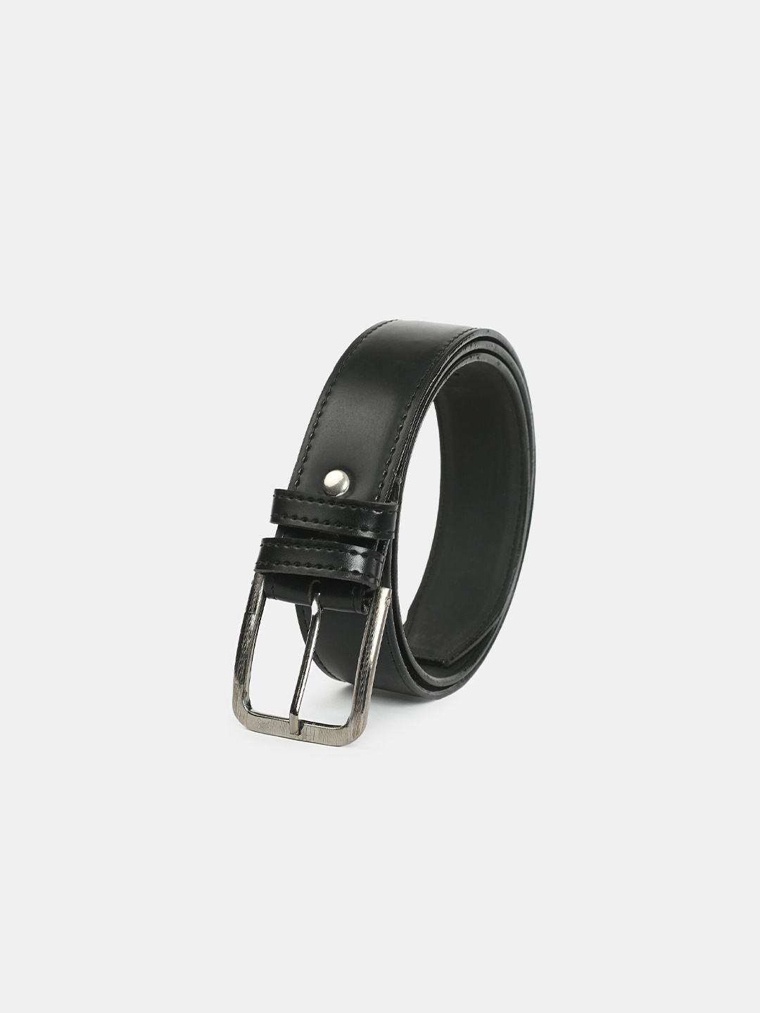 

WINSOME DEAL Men Tang Closure Formal Belt, Black