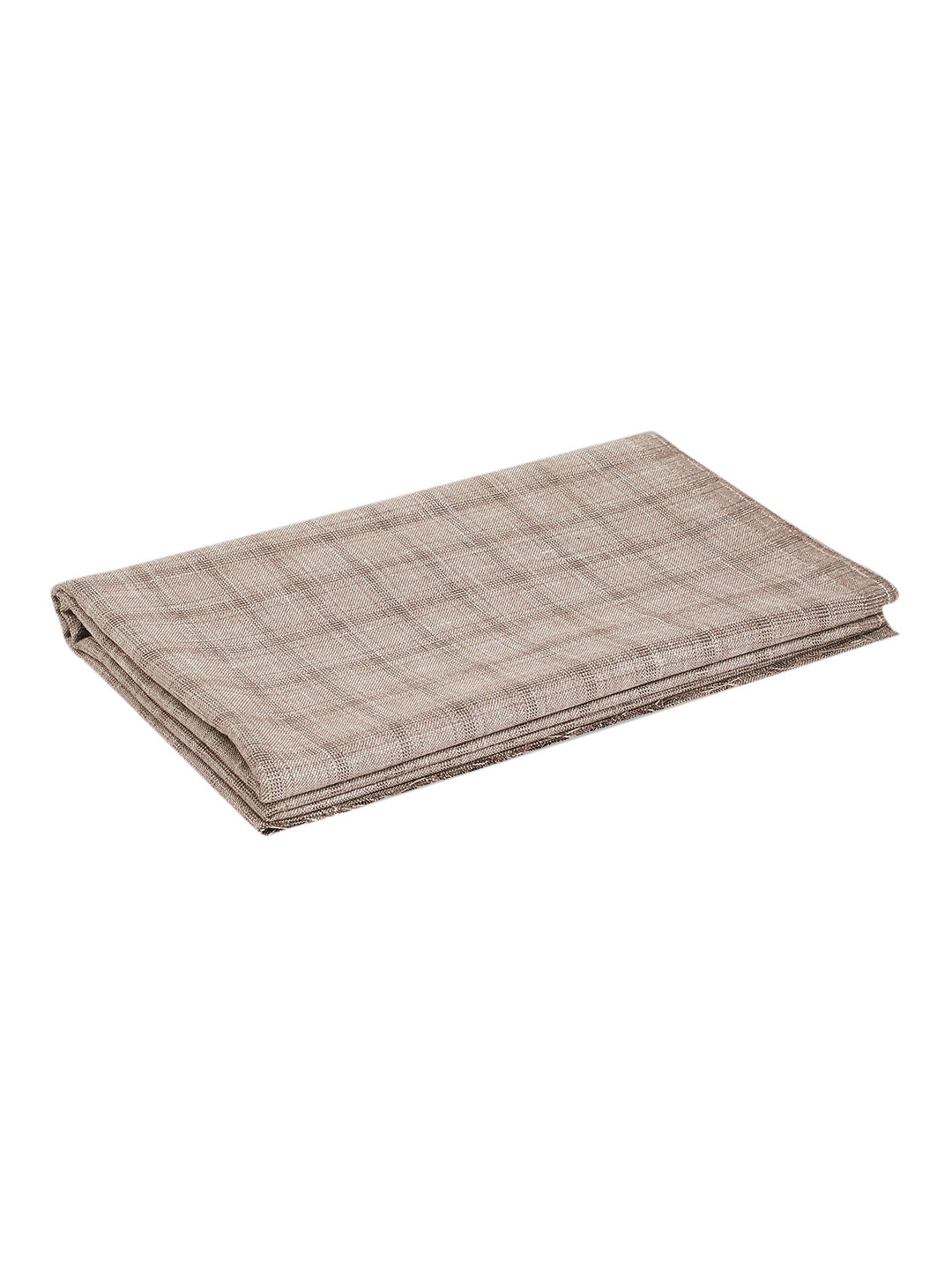 

SANGAM Men Checked Blazer Fabric, Brown