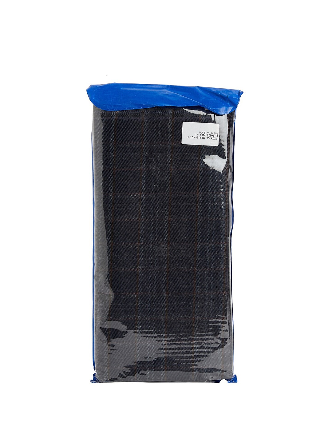 

SANGAM Men Checked Blazer Fabric, Black