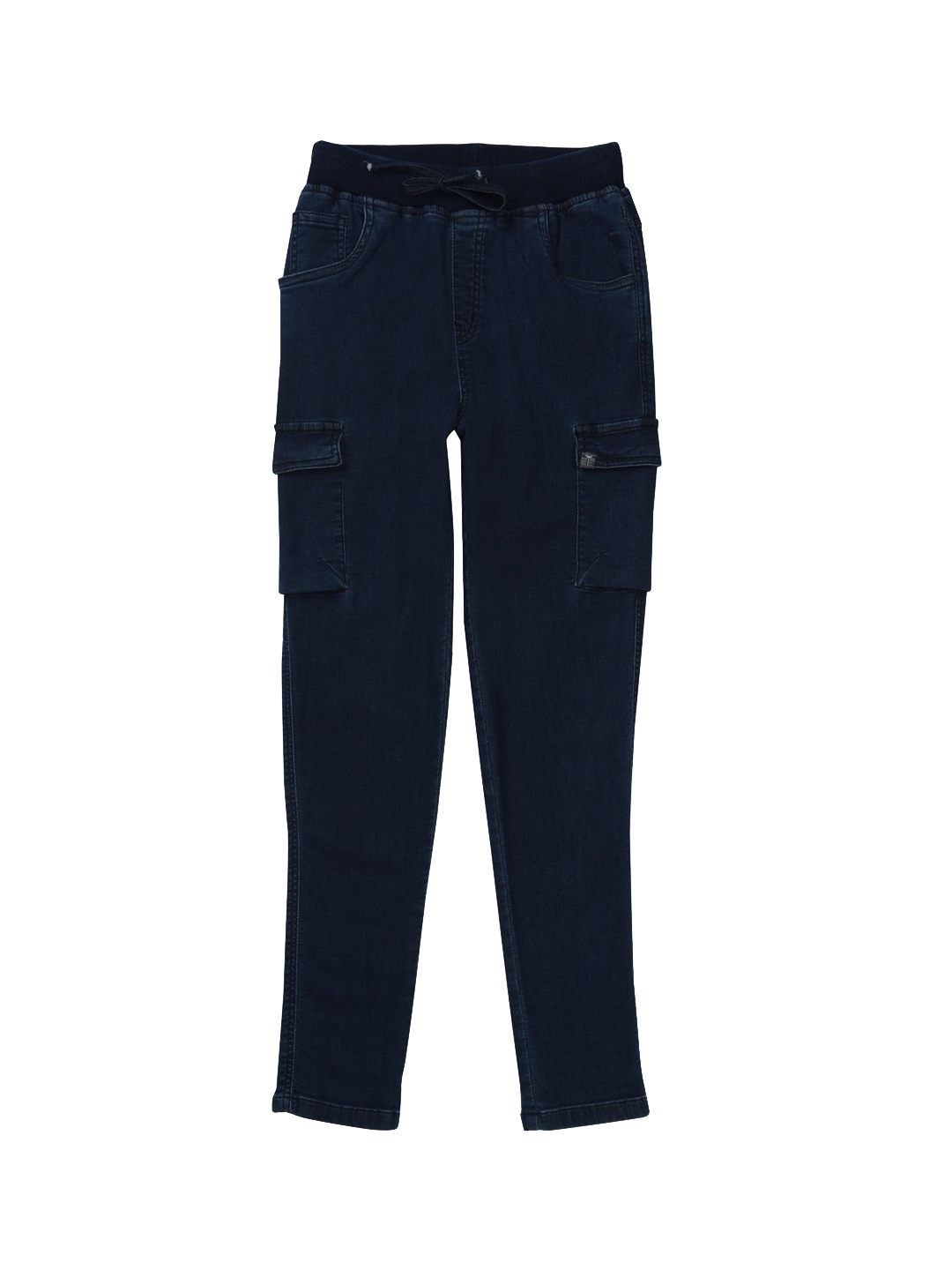 

Palm Tree Boys Mid-Rise Clean Look Jeans, Navy blue