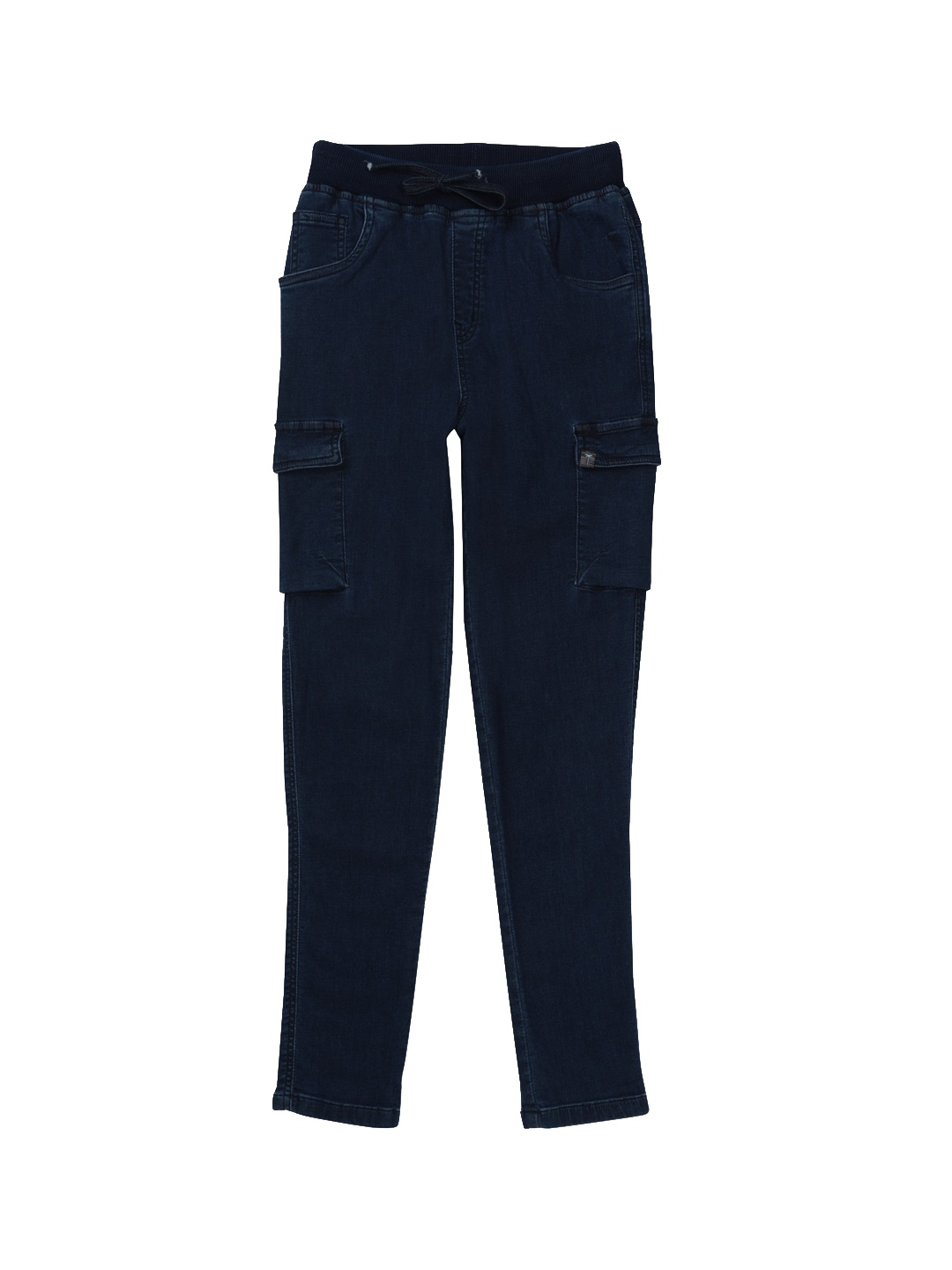 

Palm Tree Boys Mid-Rise Denim Jeans, Navy blue
