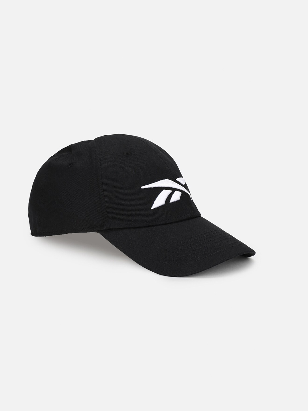 

Reebok Men UBF BASEB Logo-Printed Pure Cotton Cap, Black