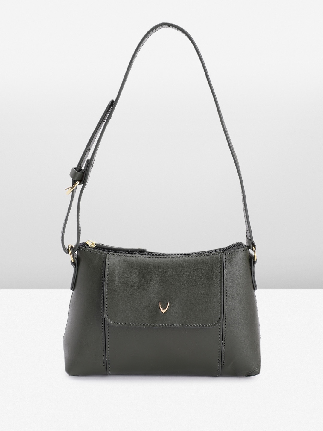 

Hidesign MISCHA 02 Leather Shoulder Bag, Green