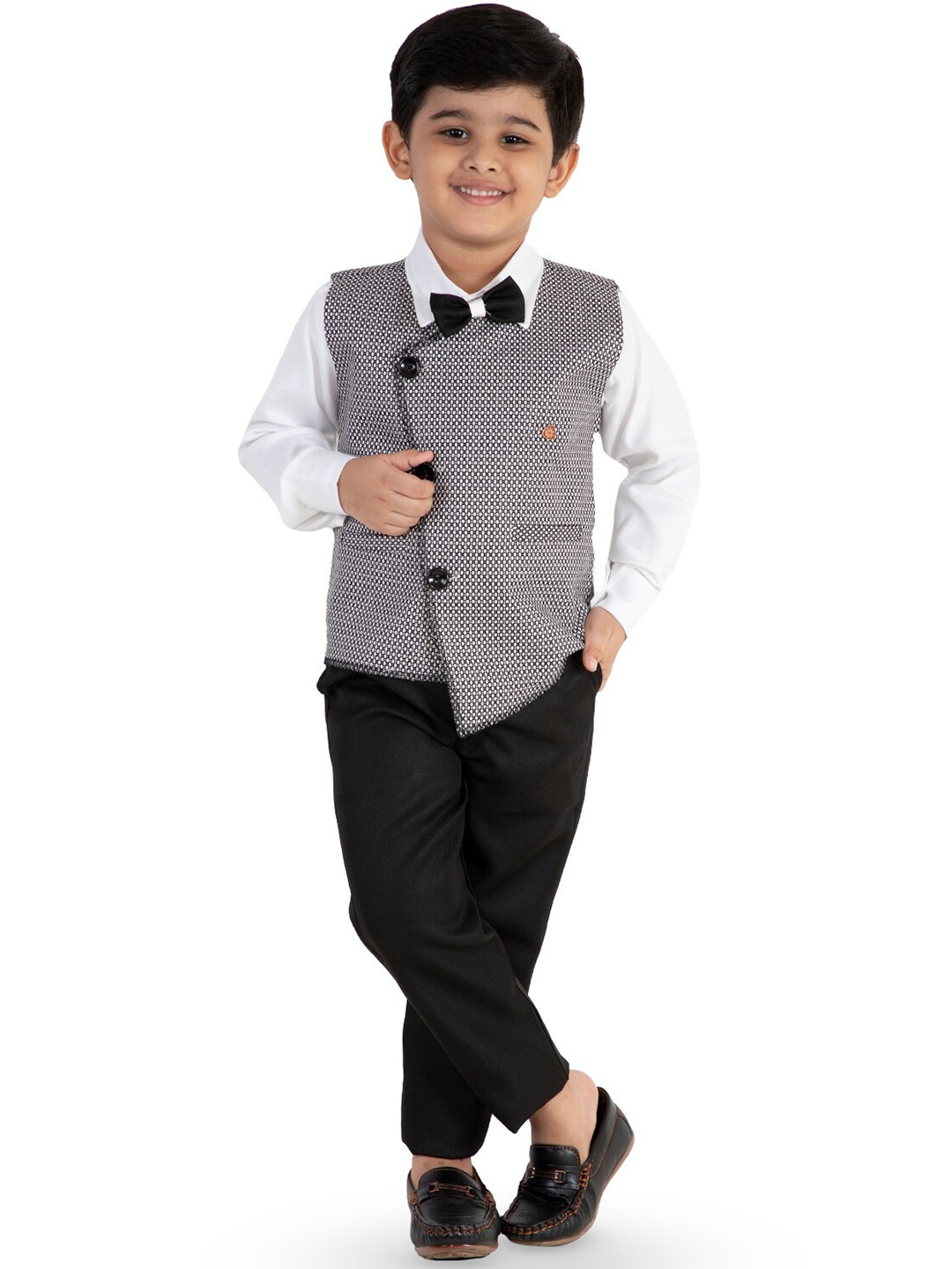 

BAESD Boys 3 Piece Suit, Black