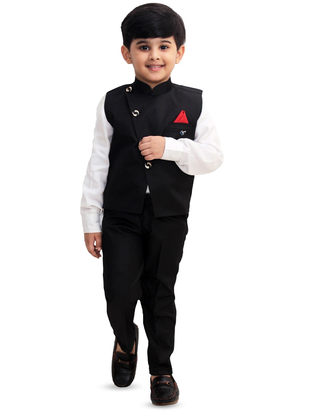 

BAESD Boys 3 Piece Suit, Black