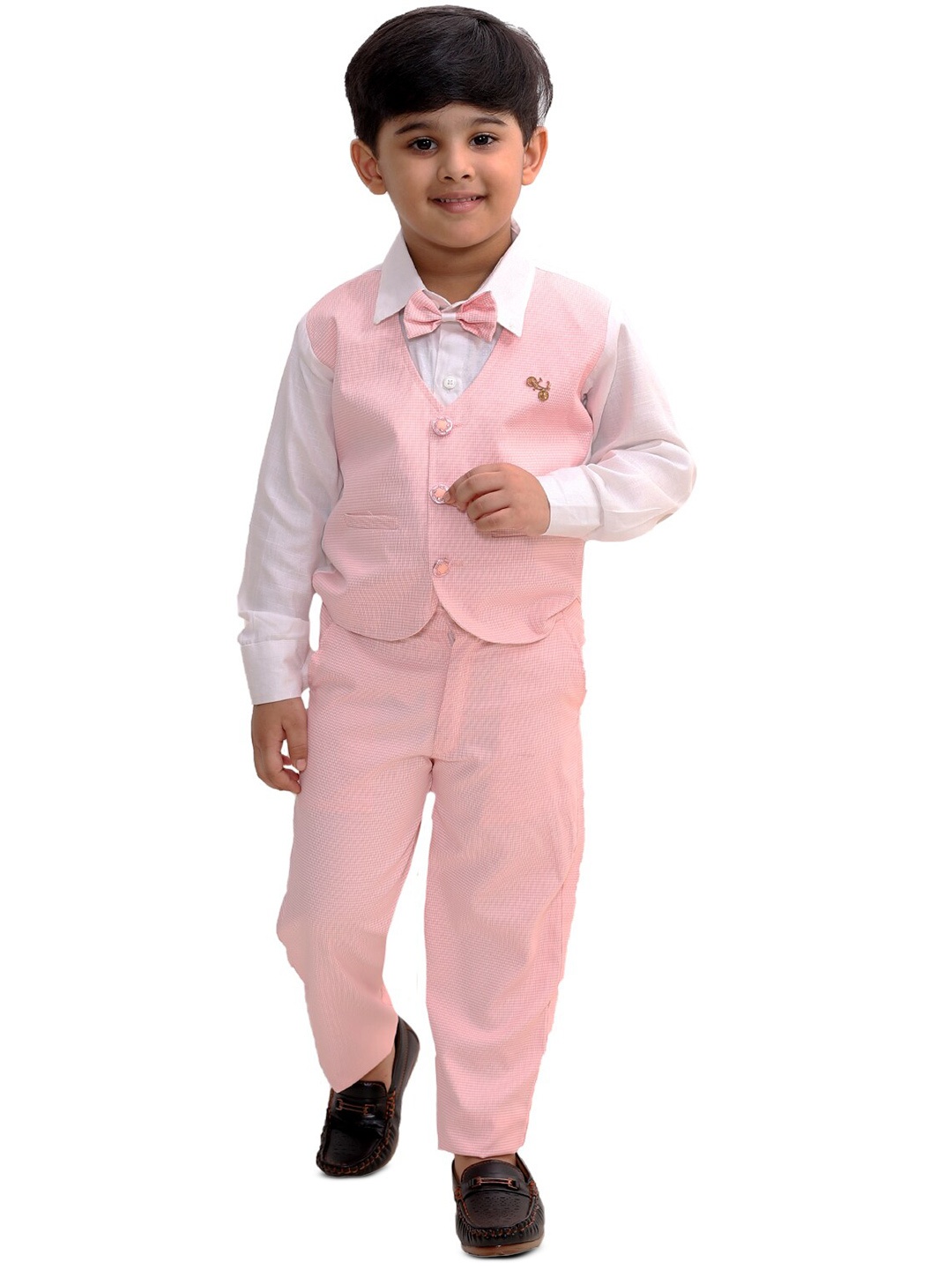 

BAESD Boys 3 Piece Suit, Pink