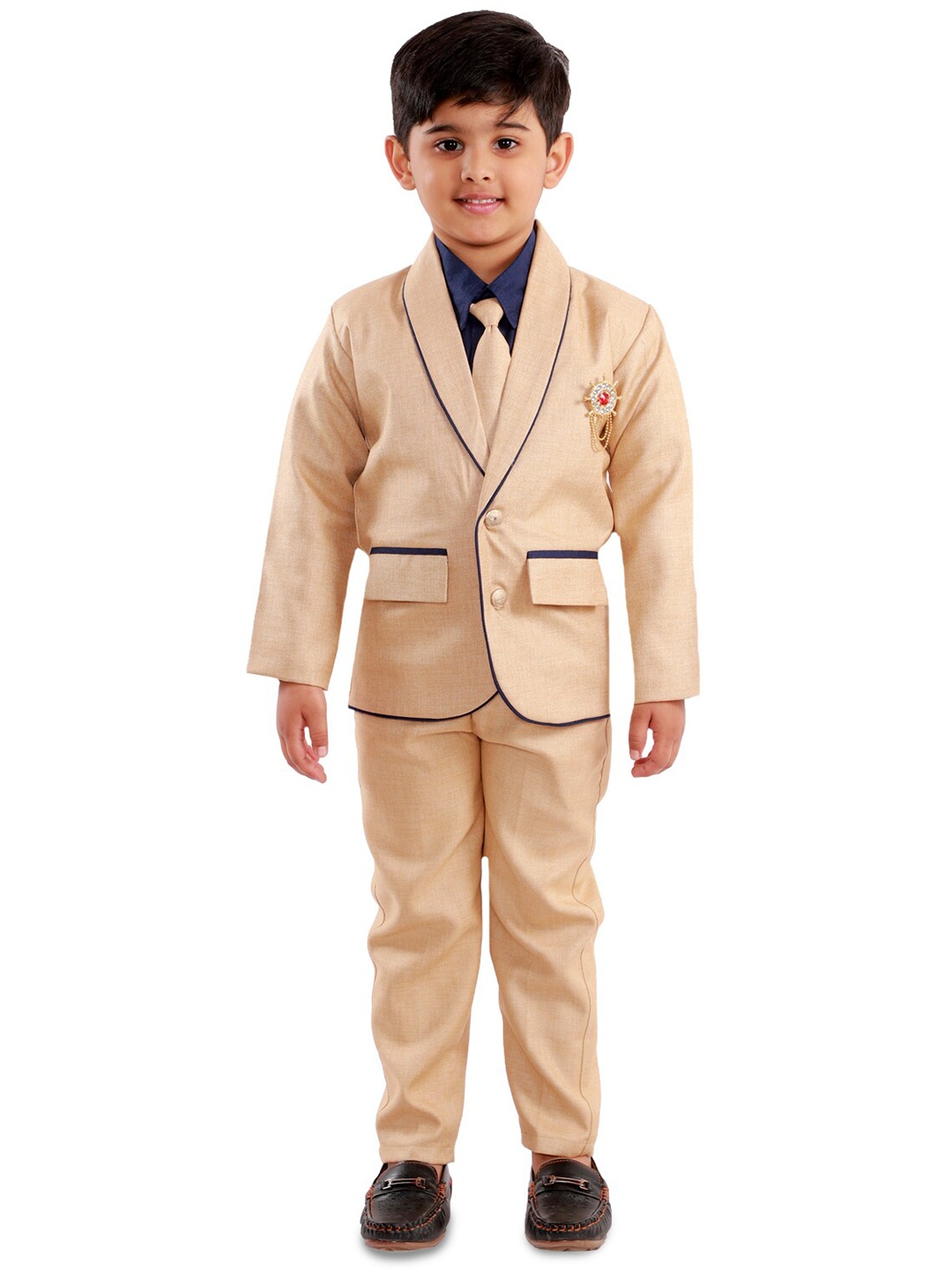 

BAESD Boys Party 3 Piece Suit, Beige