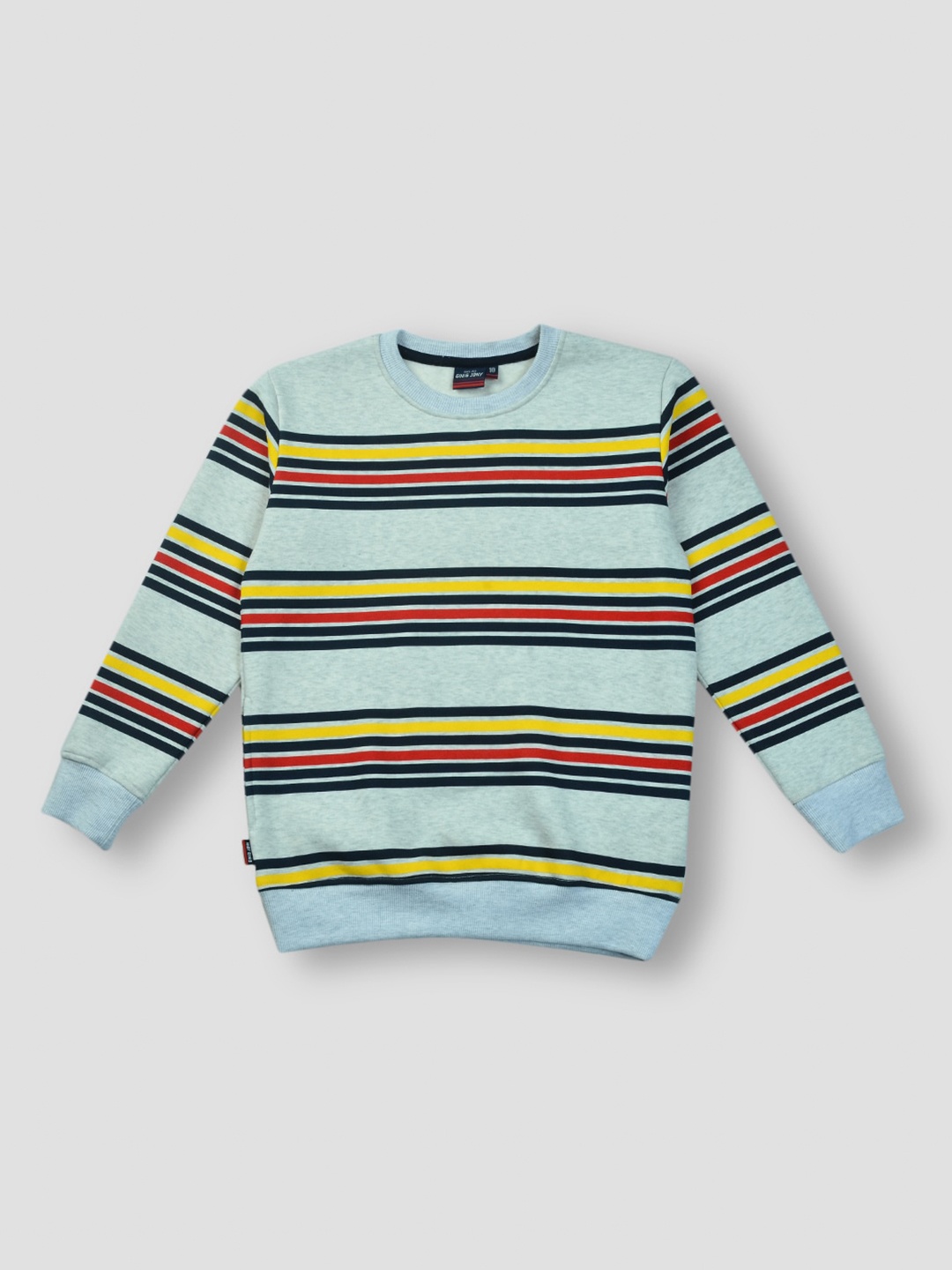 

Gini and Jony Boys Striped Fleece Sweatshirt, Blue
