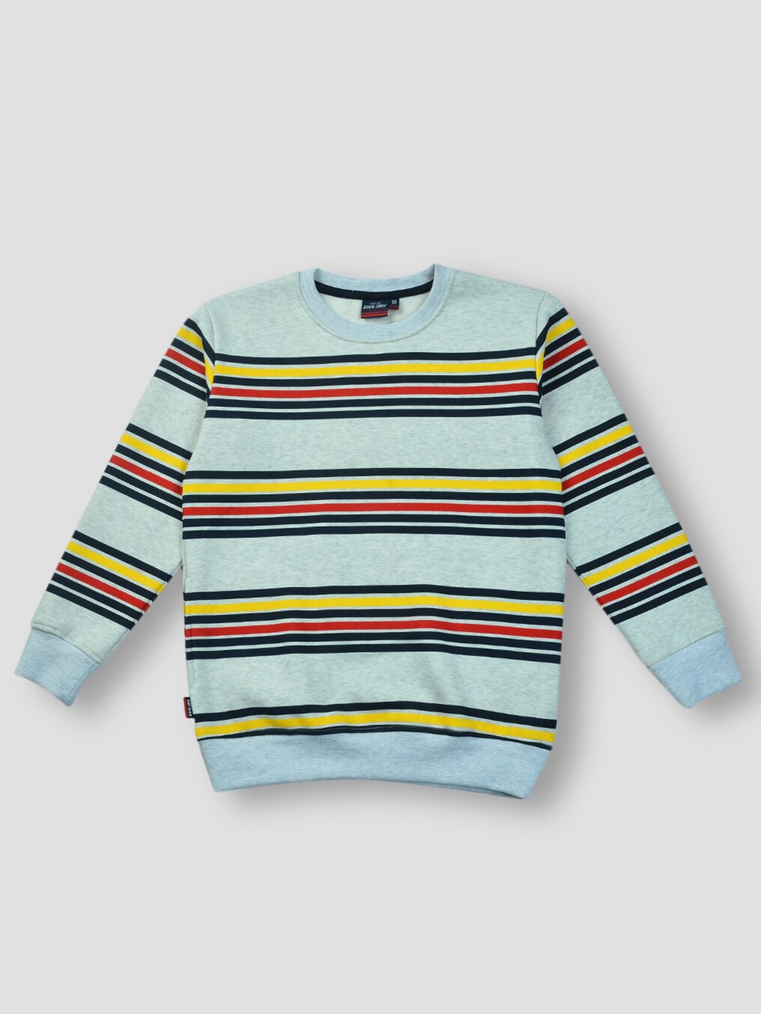 

Gini and Jony Boys Striped Fleece Sweatshirt, Blue