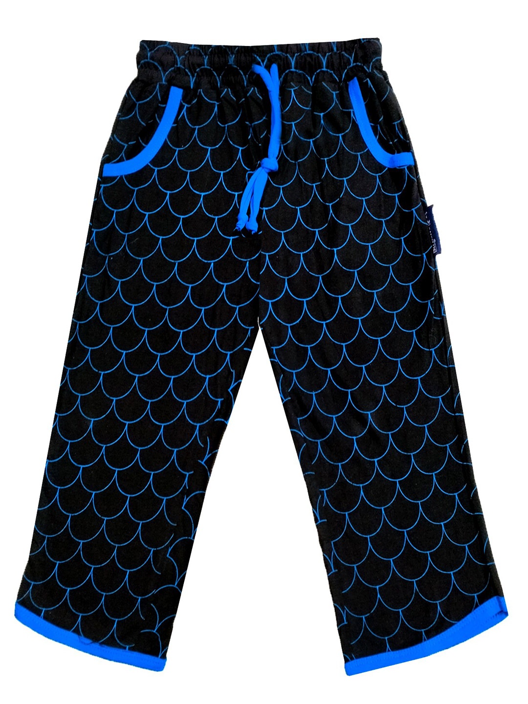 

IndiWeaves Girls Printed Mid-Rise Cotton Capris, Black