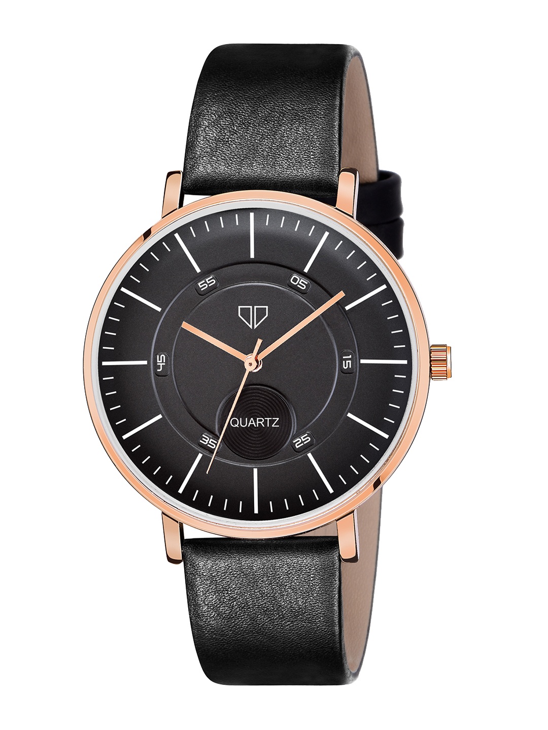 

Walrus Women Black Brass Dial & Black Straps Analogue Watch