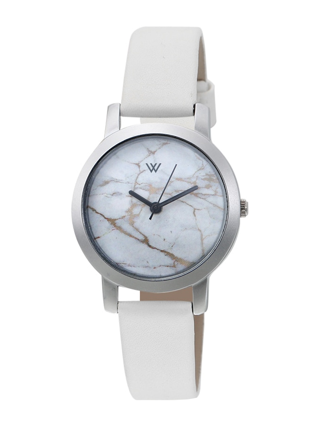 

Walrus Women Brass Printed Dial & Straps Analogue Watch WWTW-GRA-03, Off white