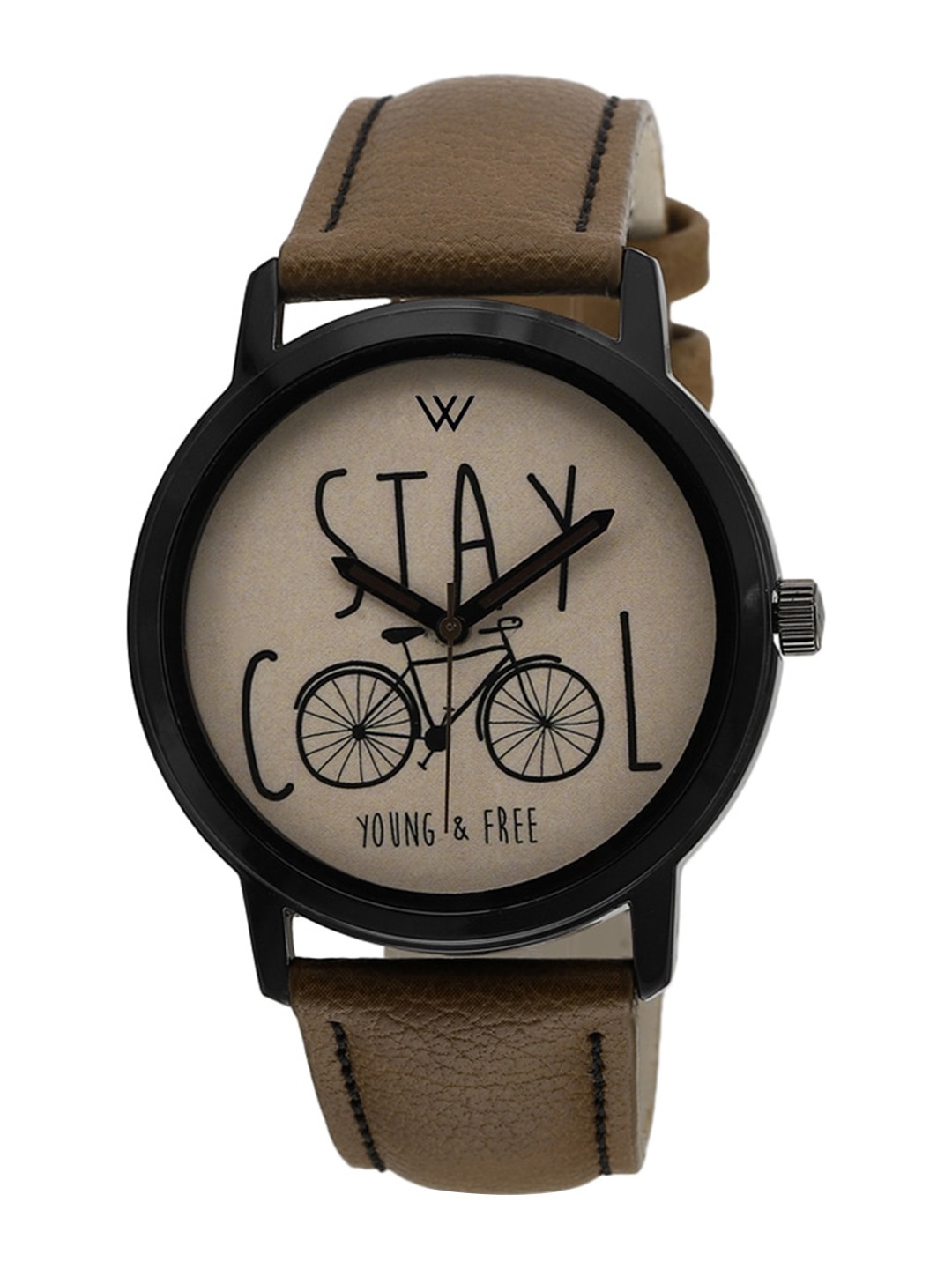 

Walrus Men Brass Printed Dial & Straps Analogue Watch WWTM-GRA-23, Brown