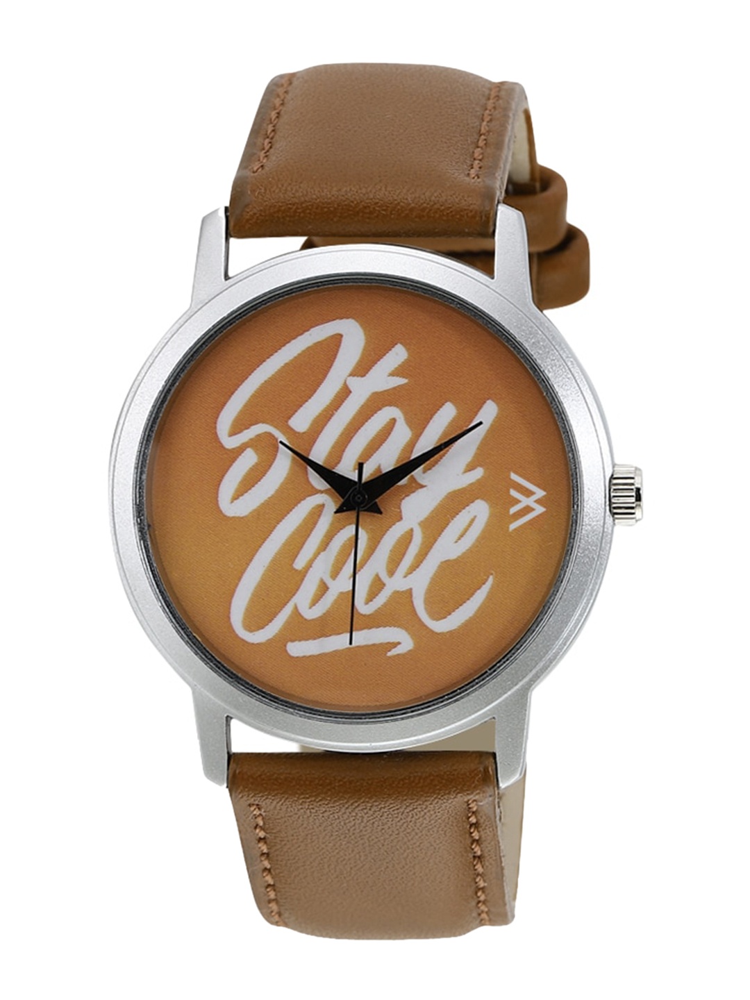 

Walrus Men Brass Printed Dial & Brown Straps Analogue Watch WWTM-GRA-18