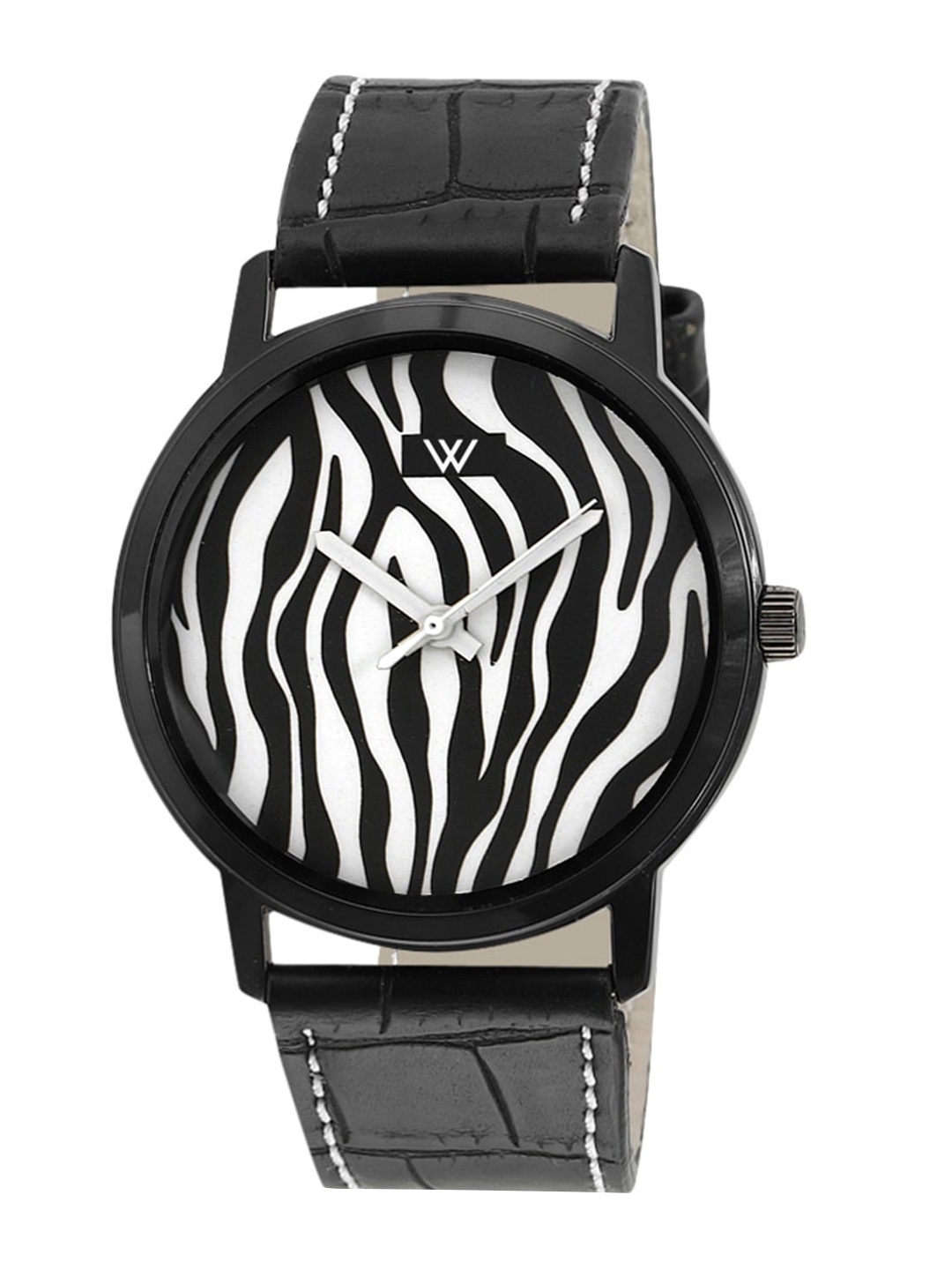 

Walrus Graphic Men Brass Printed Dial & Straps Analogue Watch WWTM-GRA-24, Black