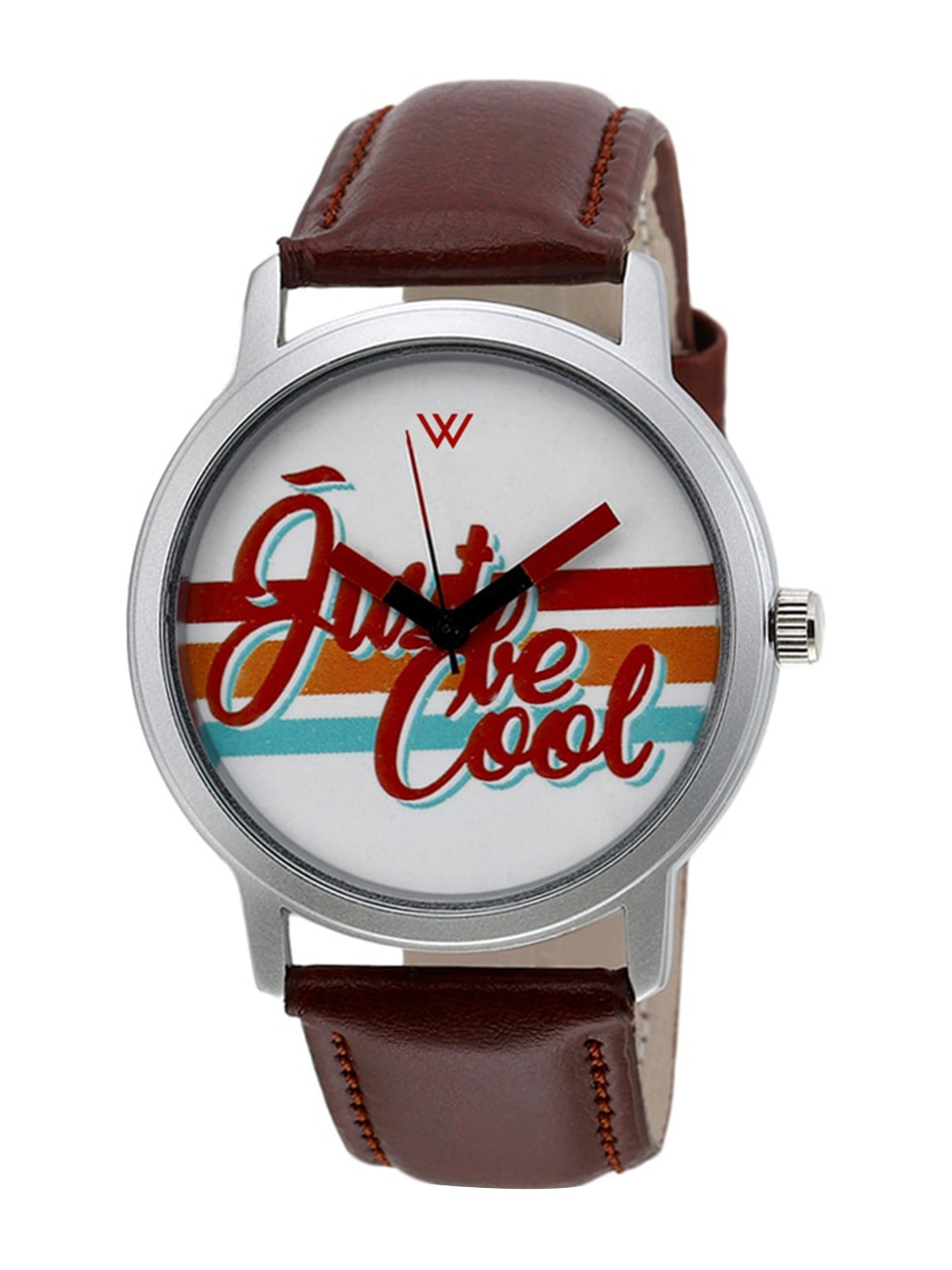 

Walrus Men Brass Printed Dial Analogue Watch WWTM-GRA-32, White