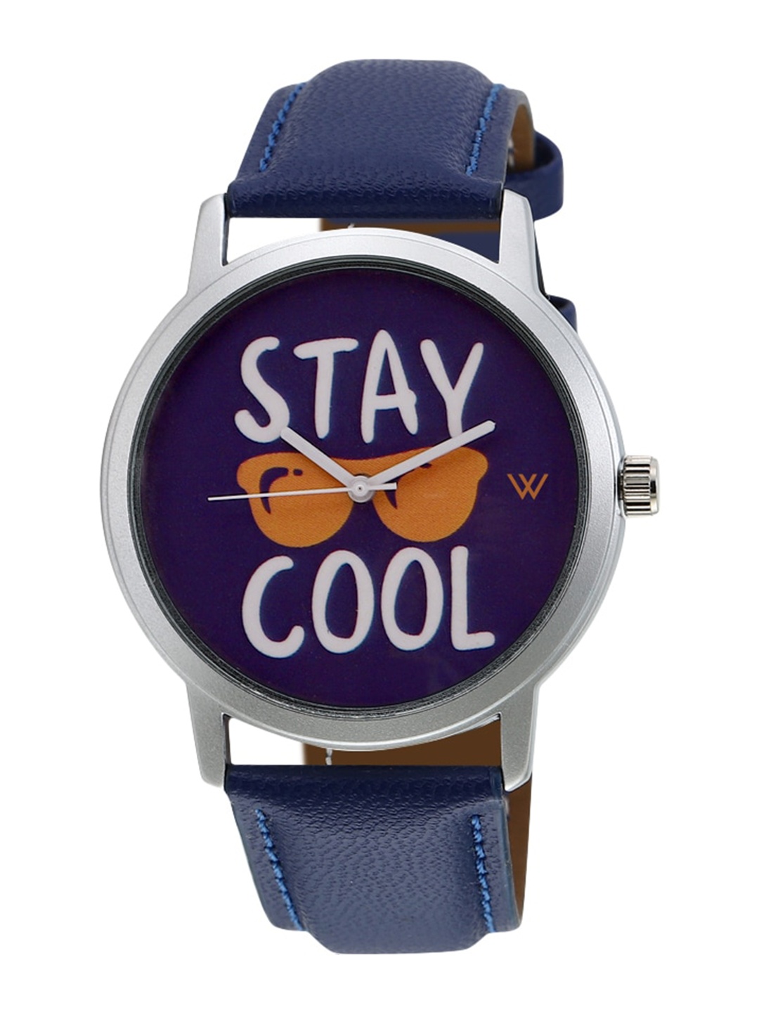 

Walrus Men Brass Printed Dial & Blue Straps Analogue Watch WWTM-GRA-19