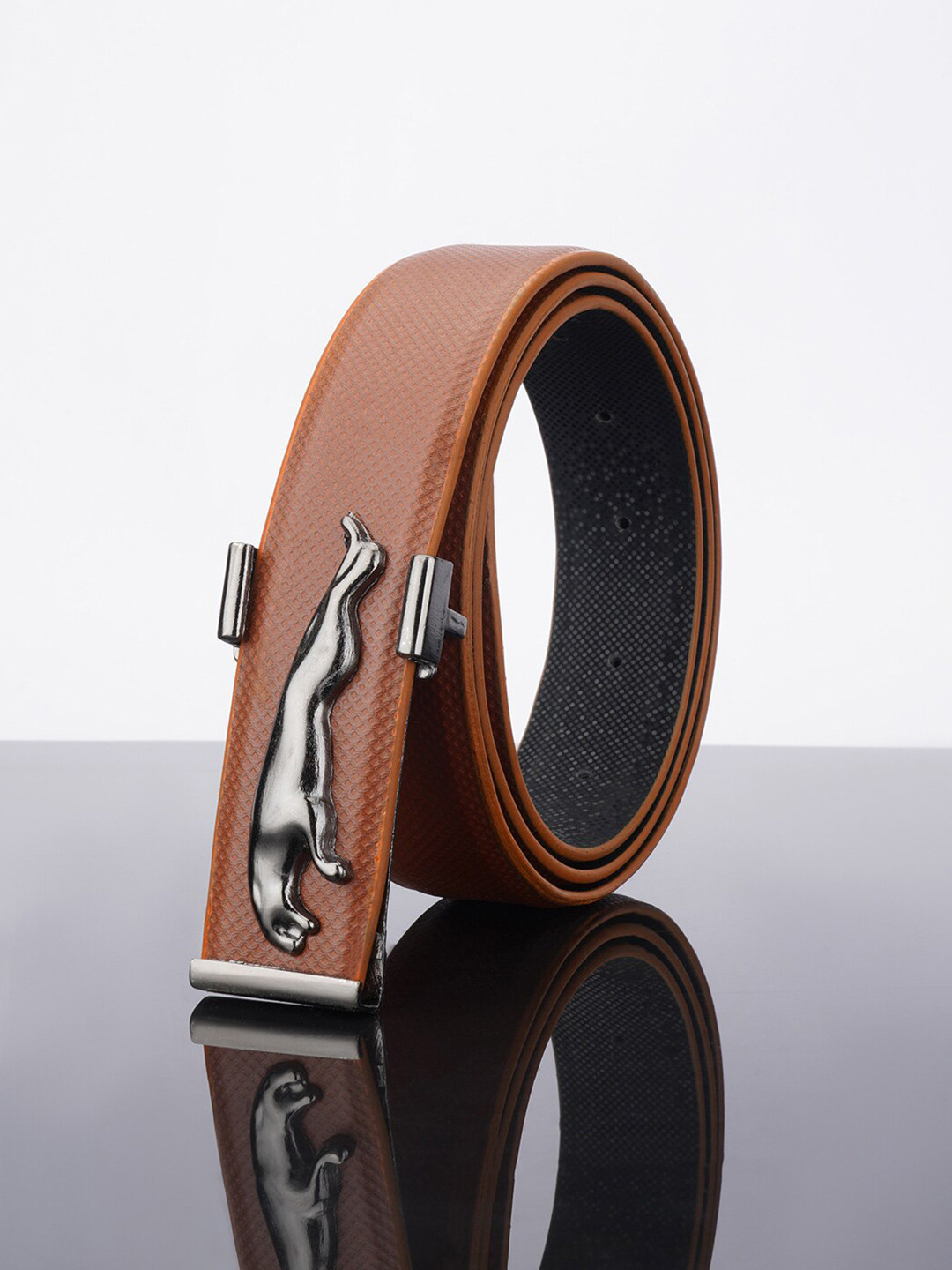 

Kastner Men Textured Belt, Tan