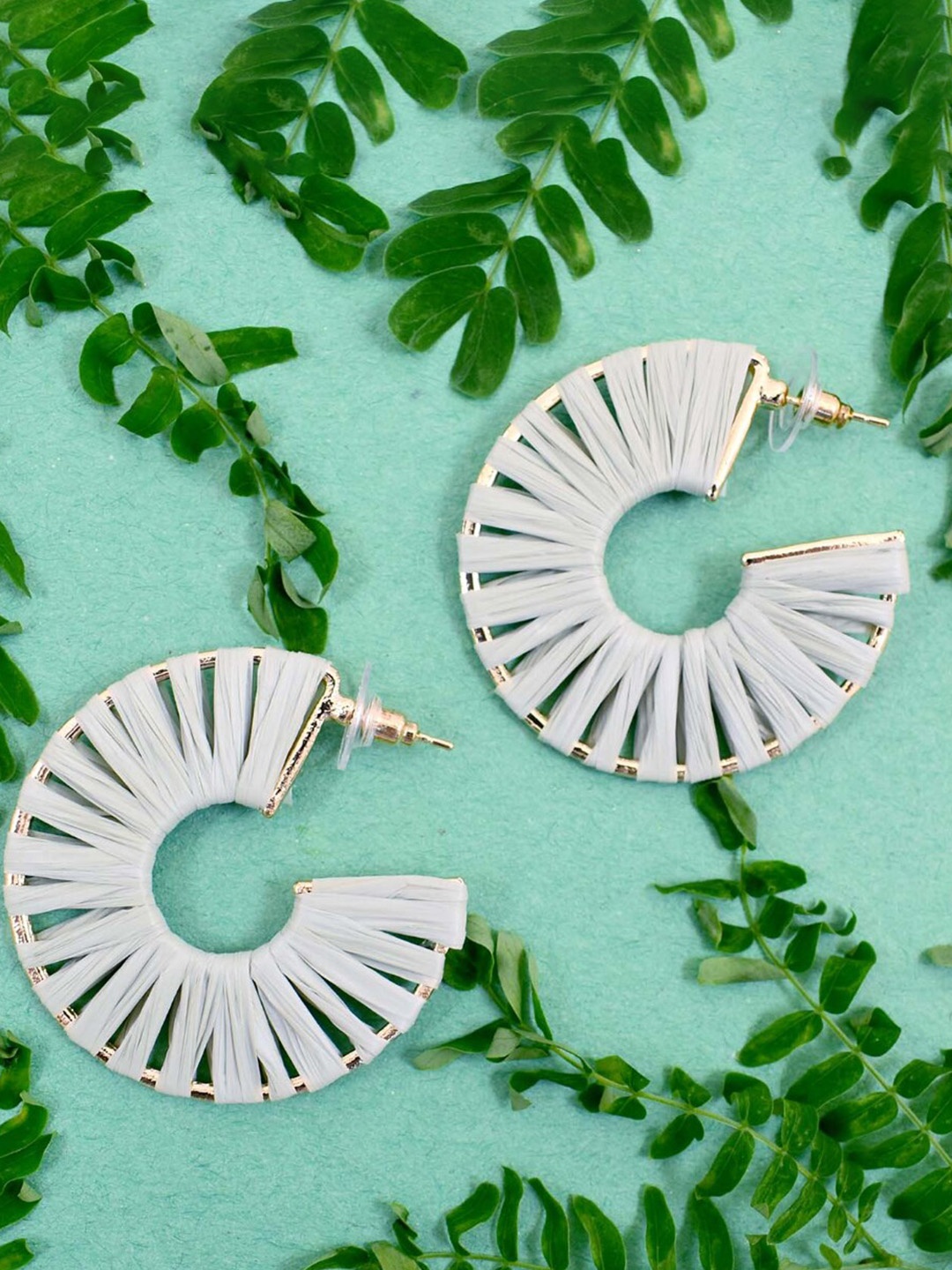 

SALTY Circular Hoop Earrings, Gold