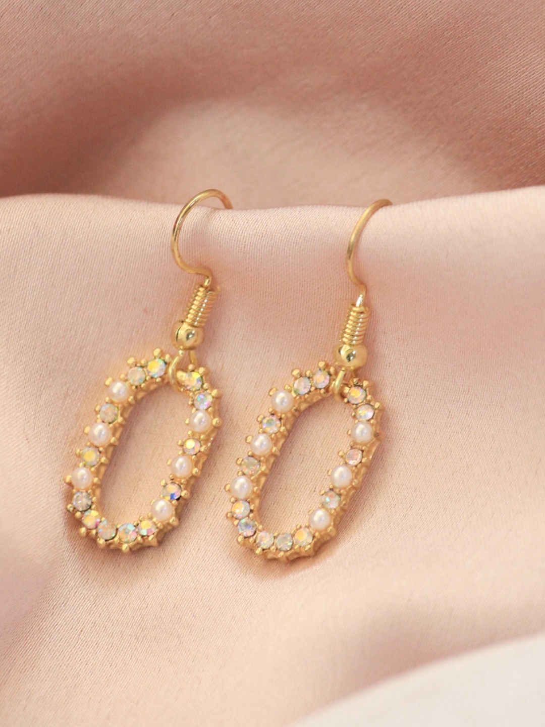 

SALTY Contemporary Drop Earrings, Gold