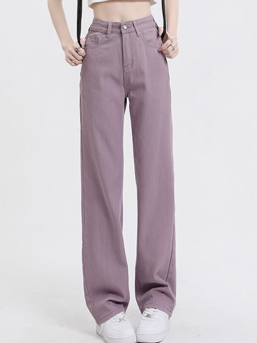 

BoStreet Women Purple Regular Fit Jeans