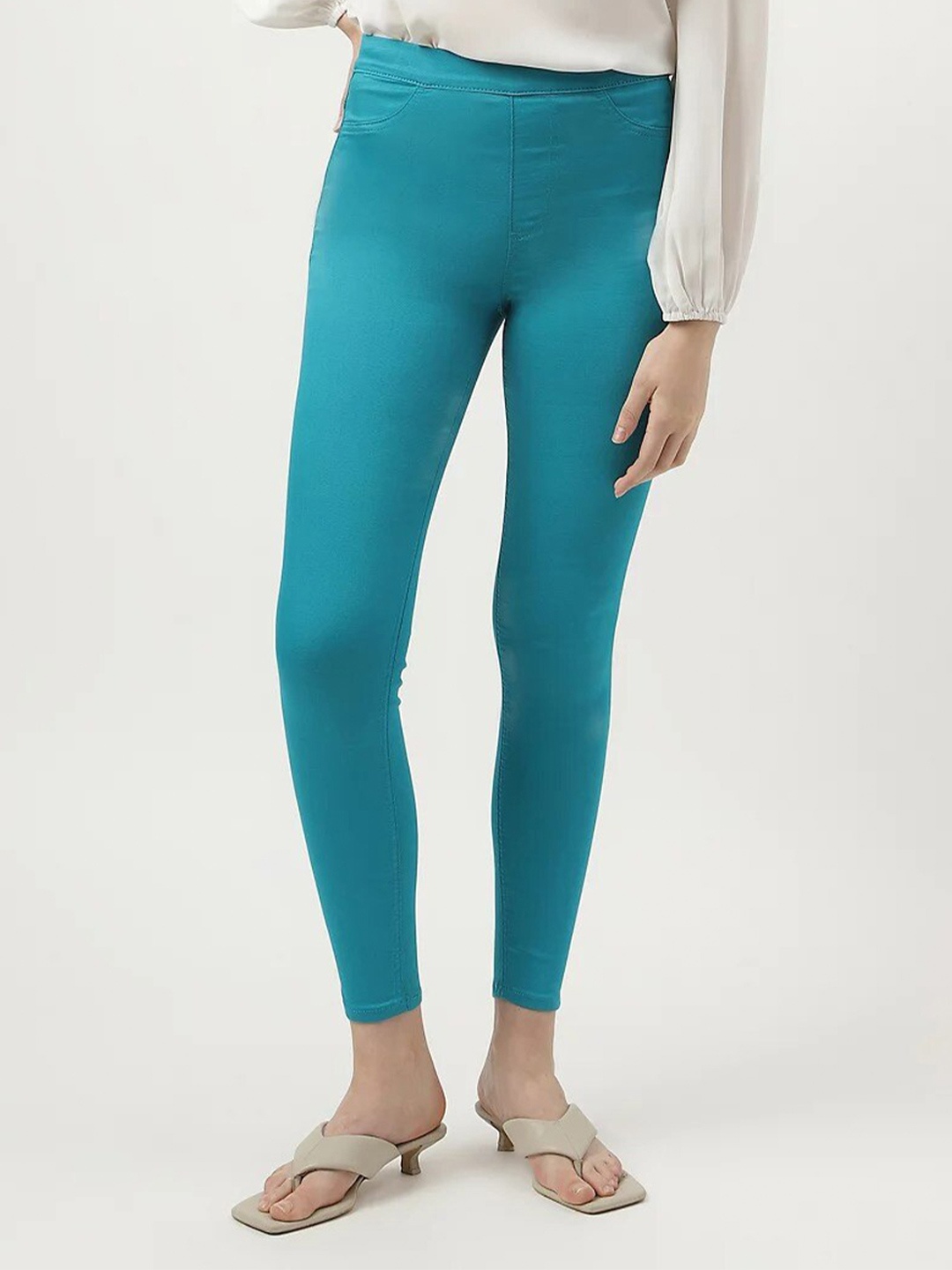 

Marks & Spencer Women Skinny Fit Jegging, Blue