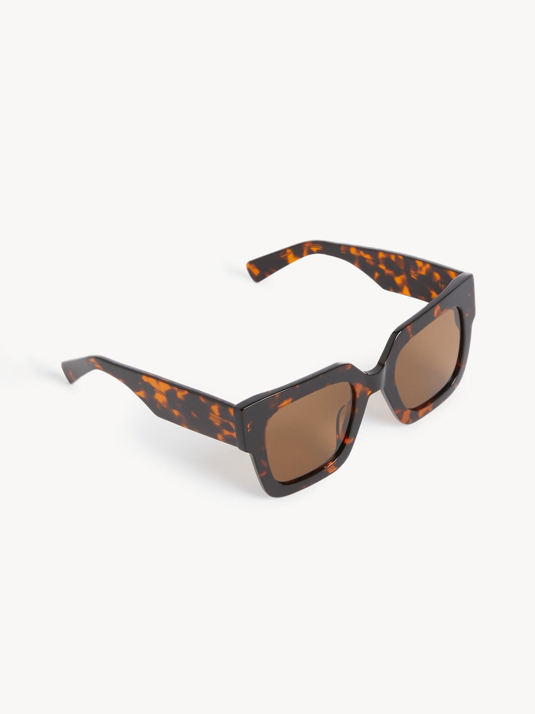 

Marks & Spencer Women Lens & Cateye Sunglasses T011053SBROWN MIX, Brown