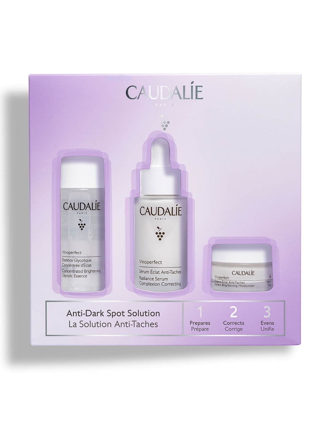 

Caudalie Vinoperfect Anti-Dark Spot Solution Skin Care Set, Transparent