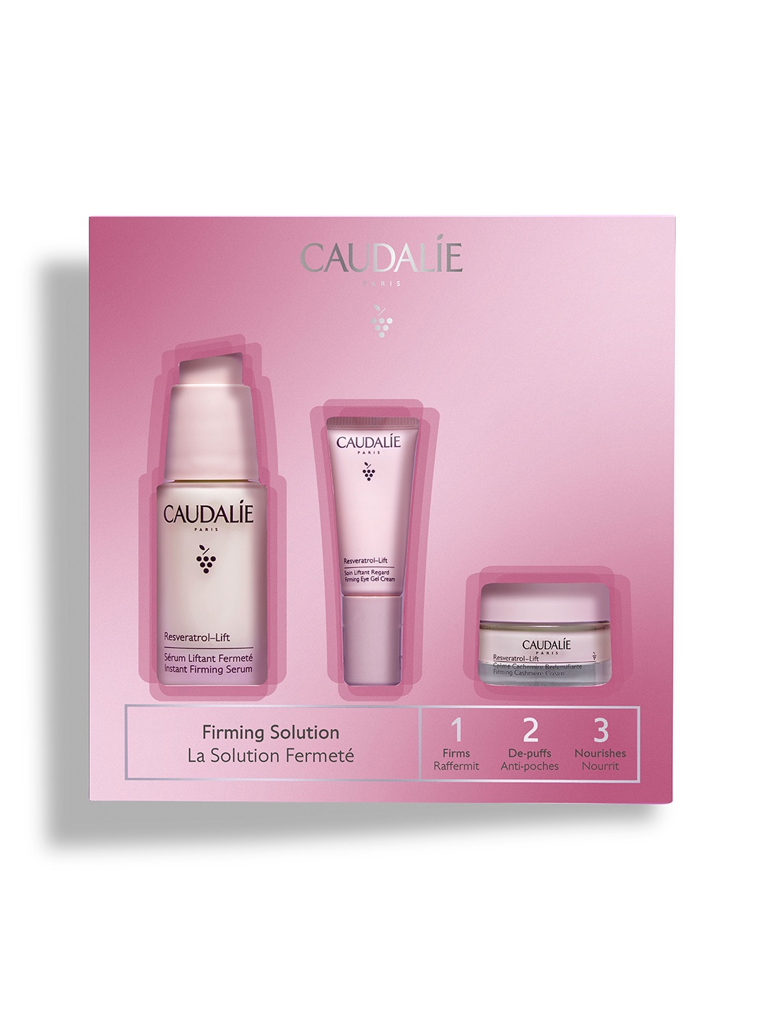 

Caudalie Resveratrol-Lift Ultimate Firming Skin Care Set, Pink