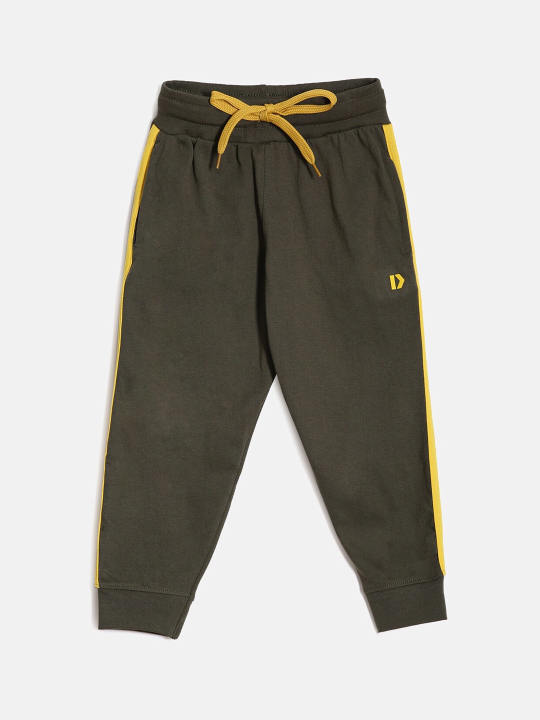 

DIXCY SCOTT Boys Mid-Rise Cotton Joggers, Green